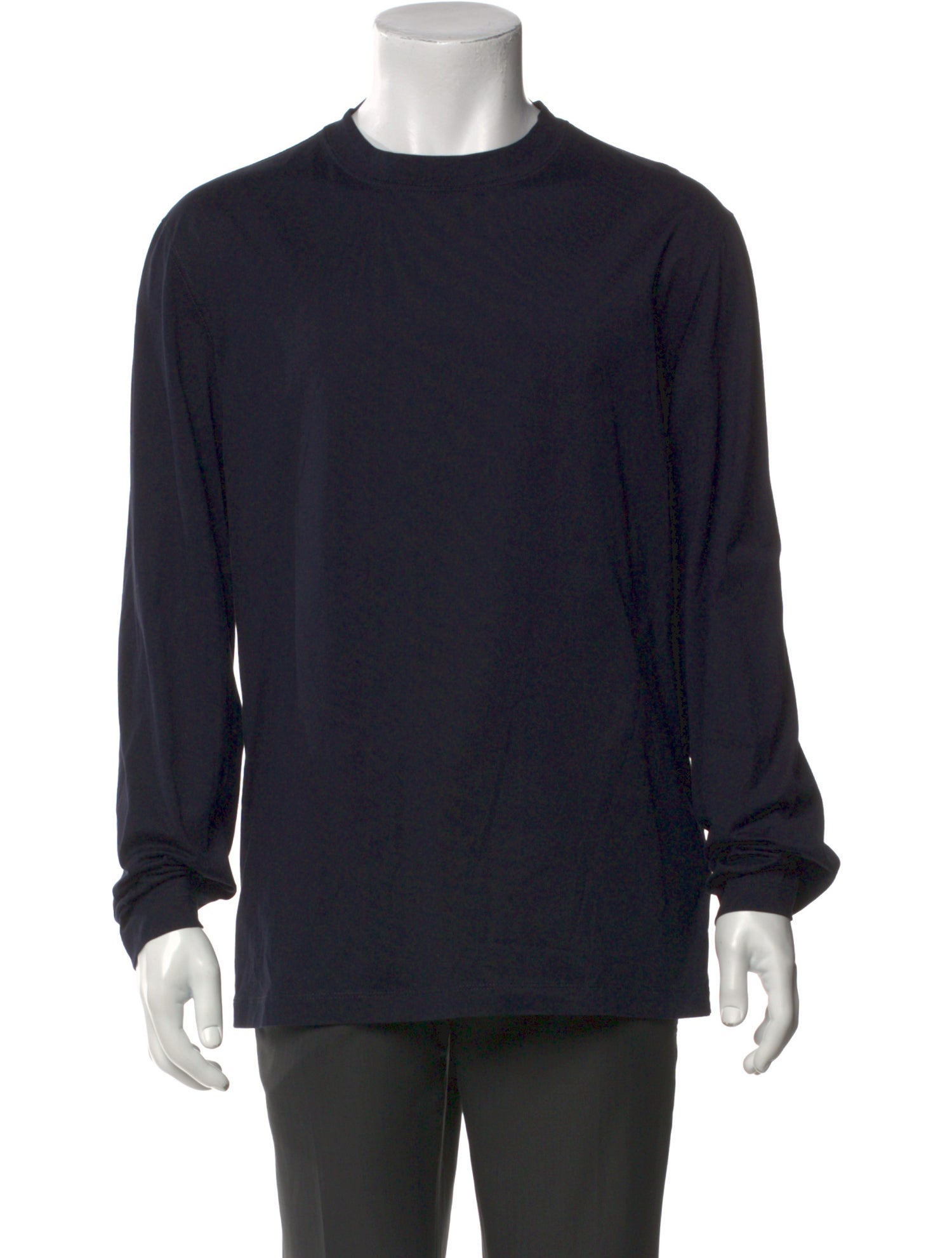 Brunello Cucinelli Crew Neck Long Sleeve T-Shirt