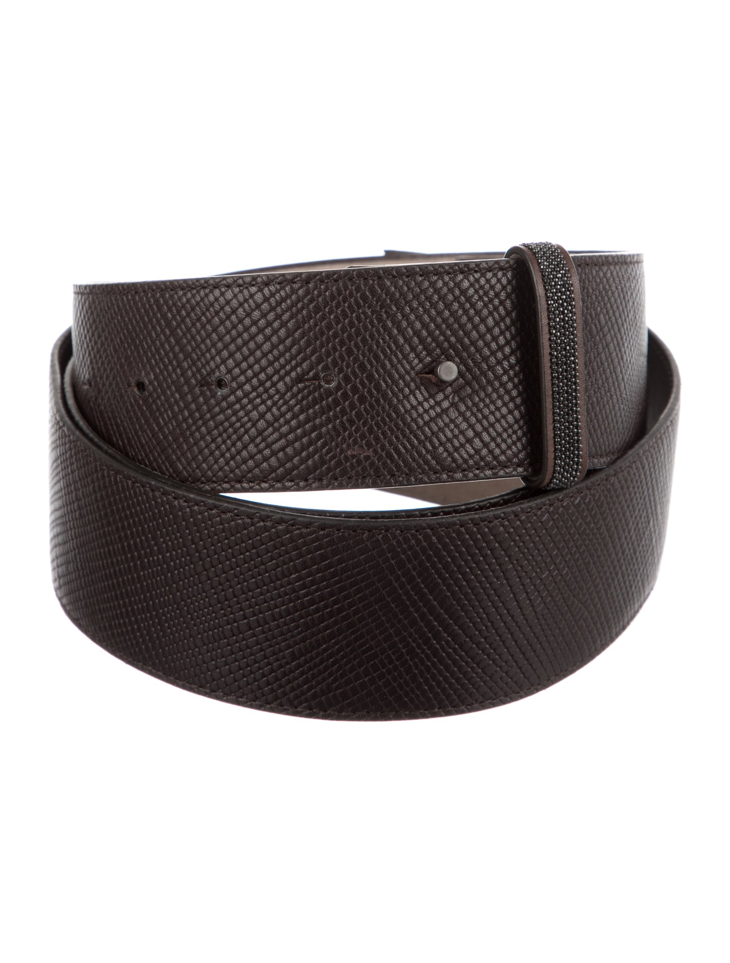 Prada Leather Belt - Black Belts, Accessories - PRA1168809 | The