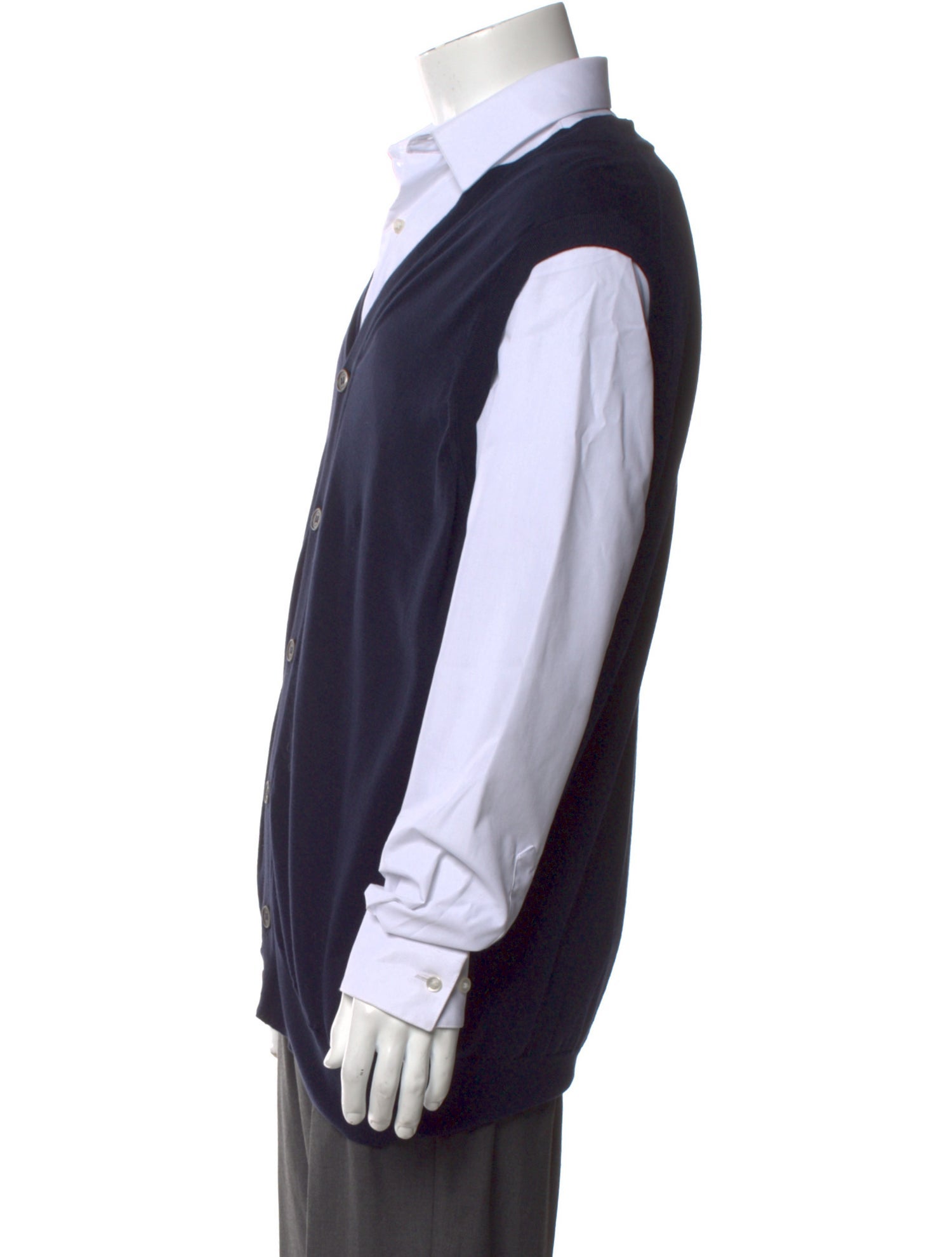 Brunello Cucinelli V-Neck Sleeveless Cardigan