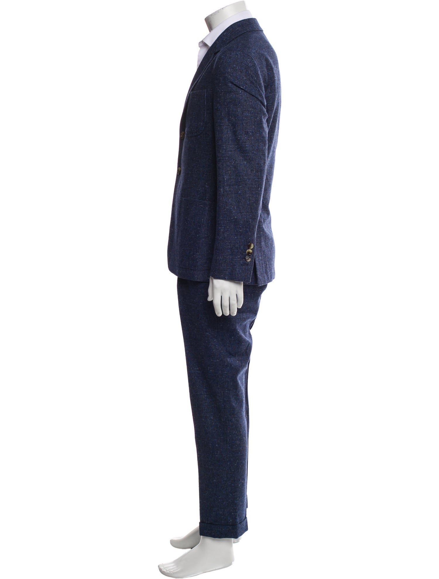 Brunello Cucinelli Wool Two-Piece Blazer