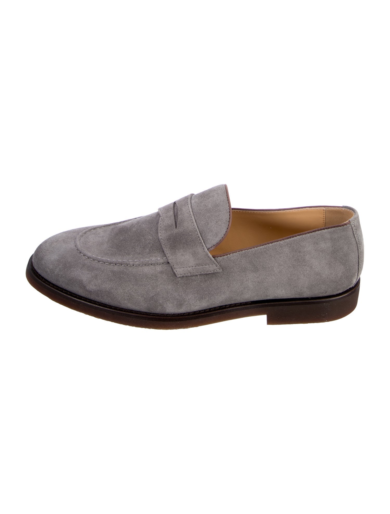 Brunello Cucinelli Suede Loafers w/ Tags