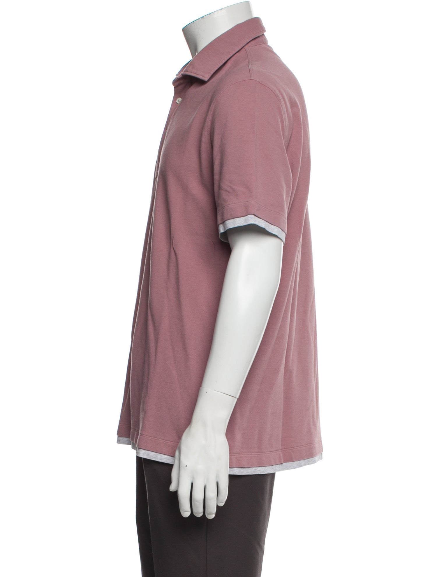 Brunello Cucinelli Collar Short Sleeve Polo Shirt