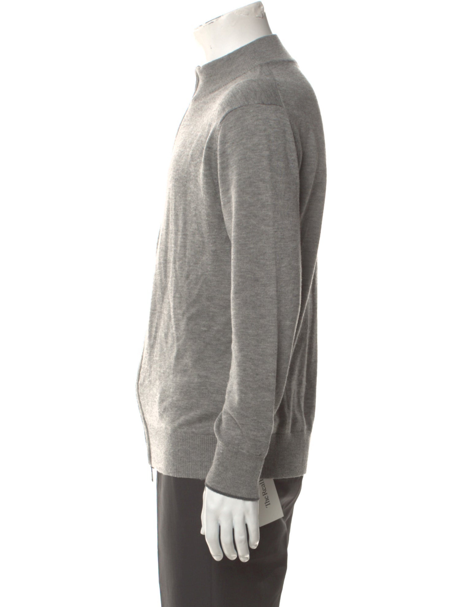 Brunello Cucinelli Cashmere Mock Neck Cardigan