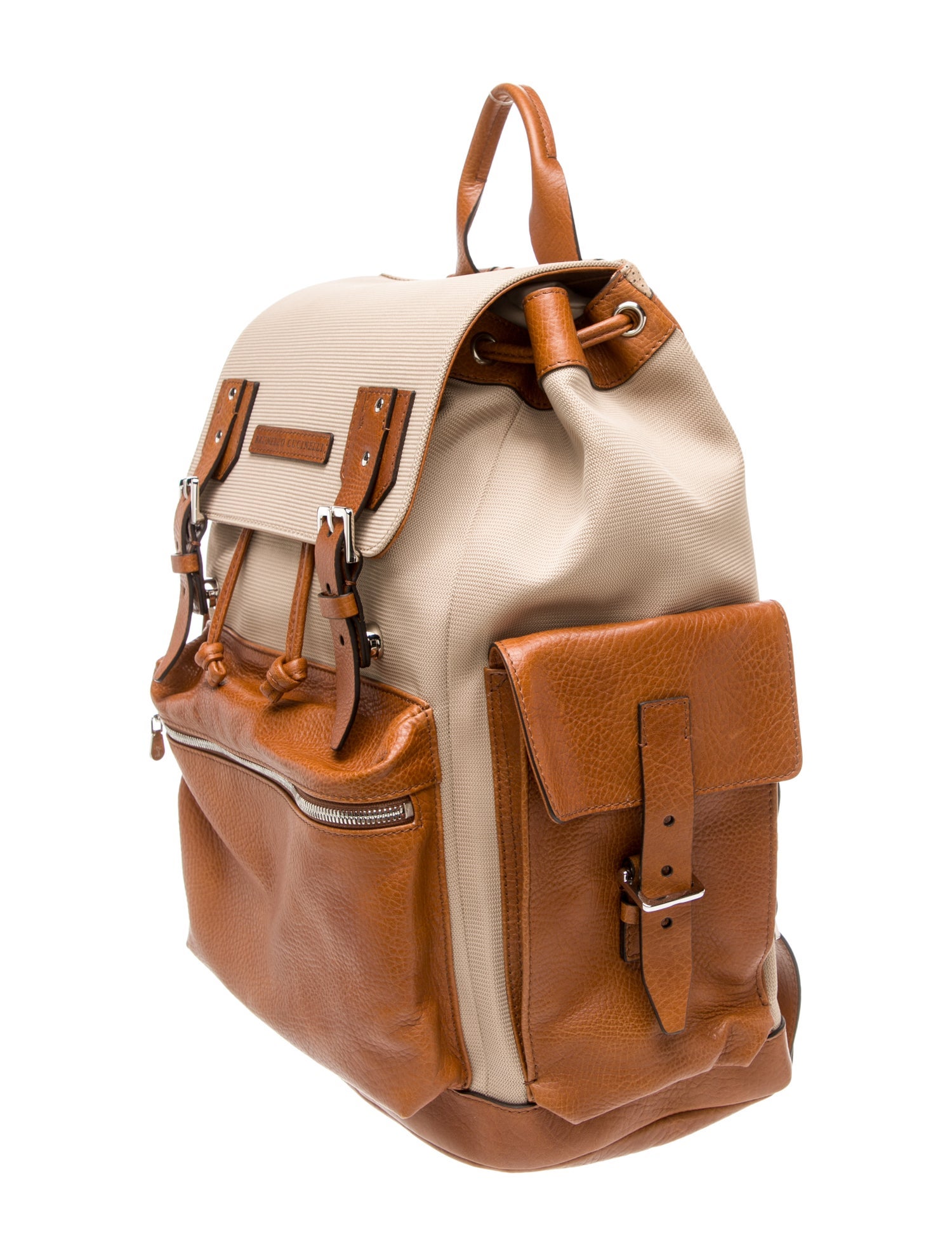 Brunello Cucinelli Canvas Backpack