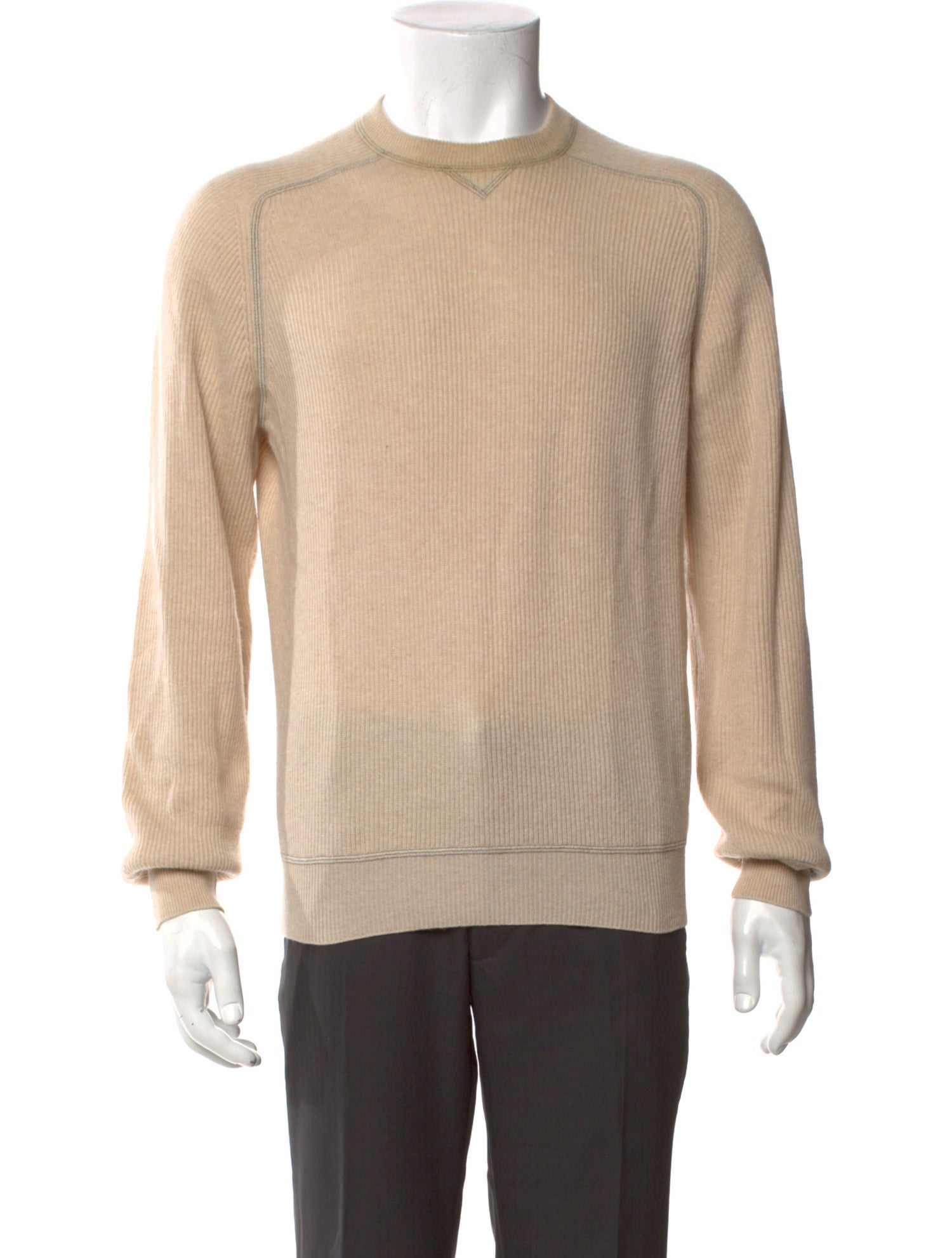 Brunello Cucinelli Cashmere Crew Neck Pullover