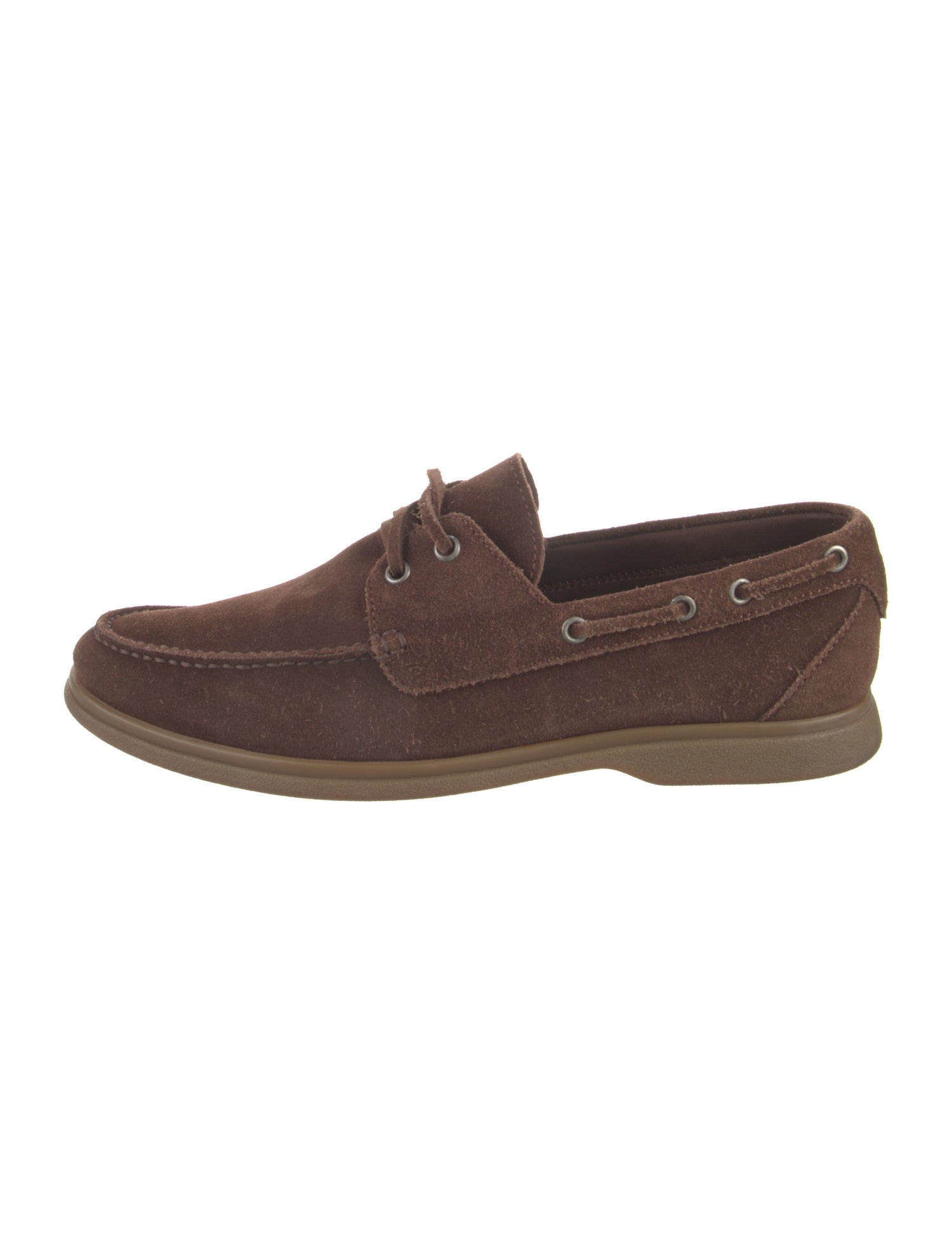 Brunello Cucinelli Suede Boat Shoes