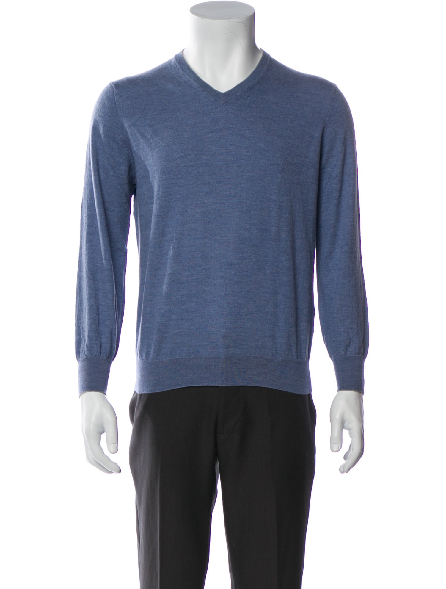 Brunello Cucinelli Wool V-Neck Pullover