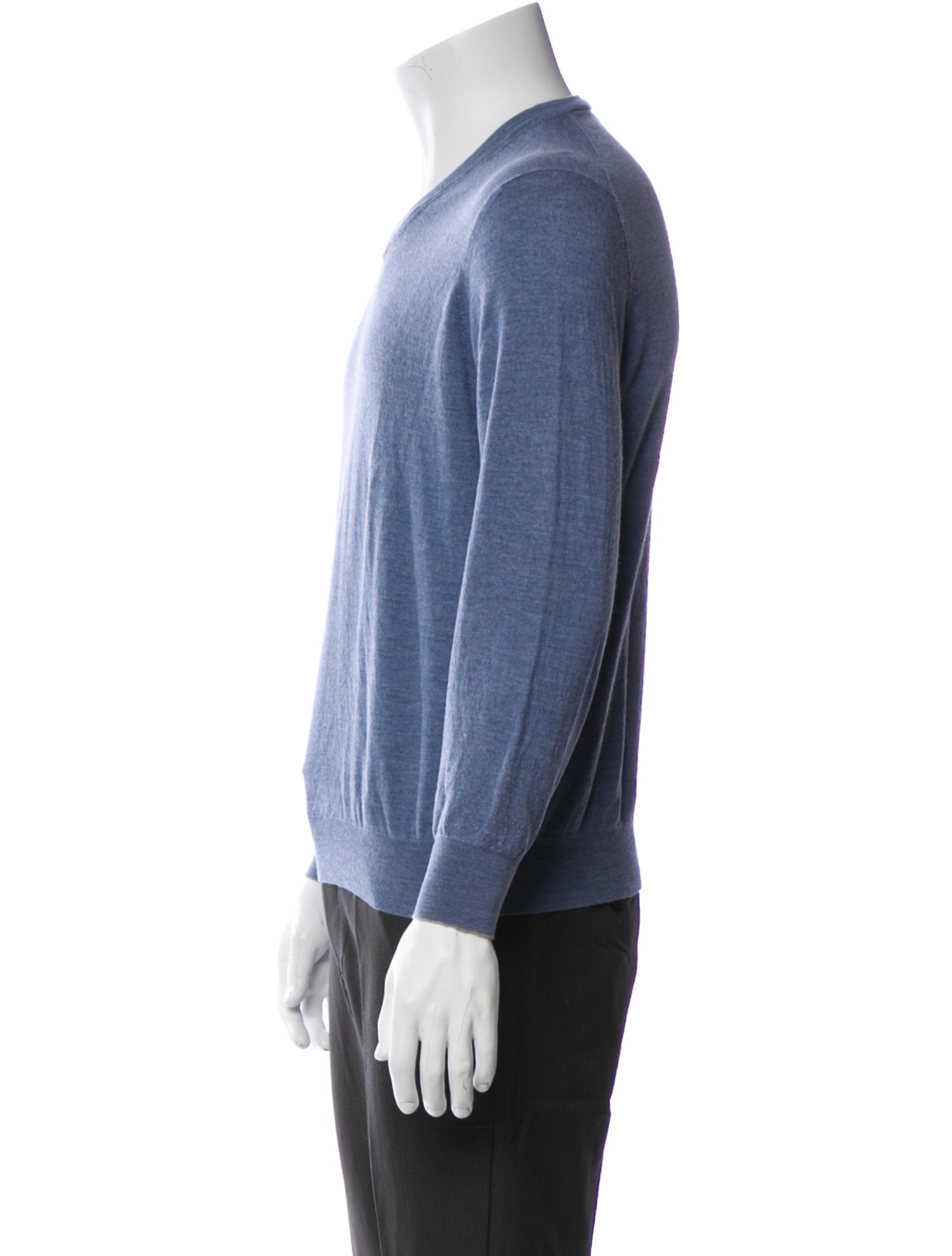 Brunello Cucinelli Wool V-Neck Pullover
