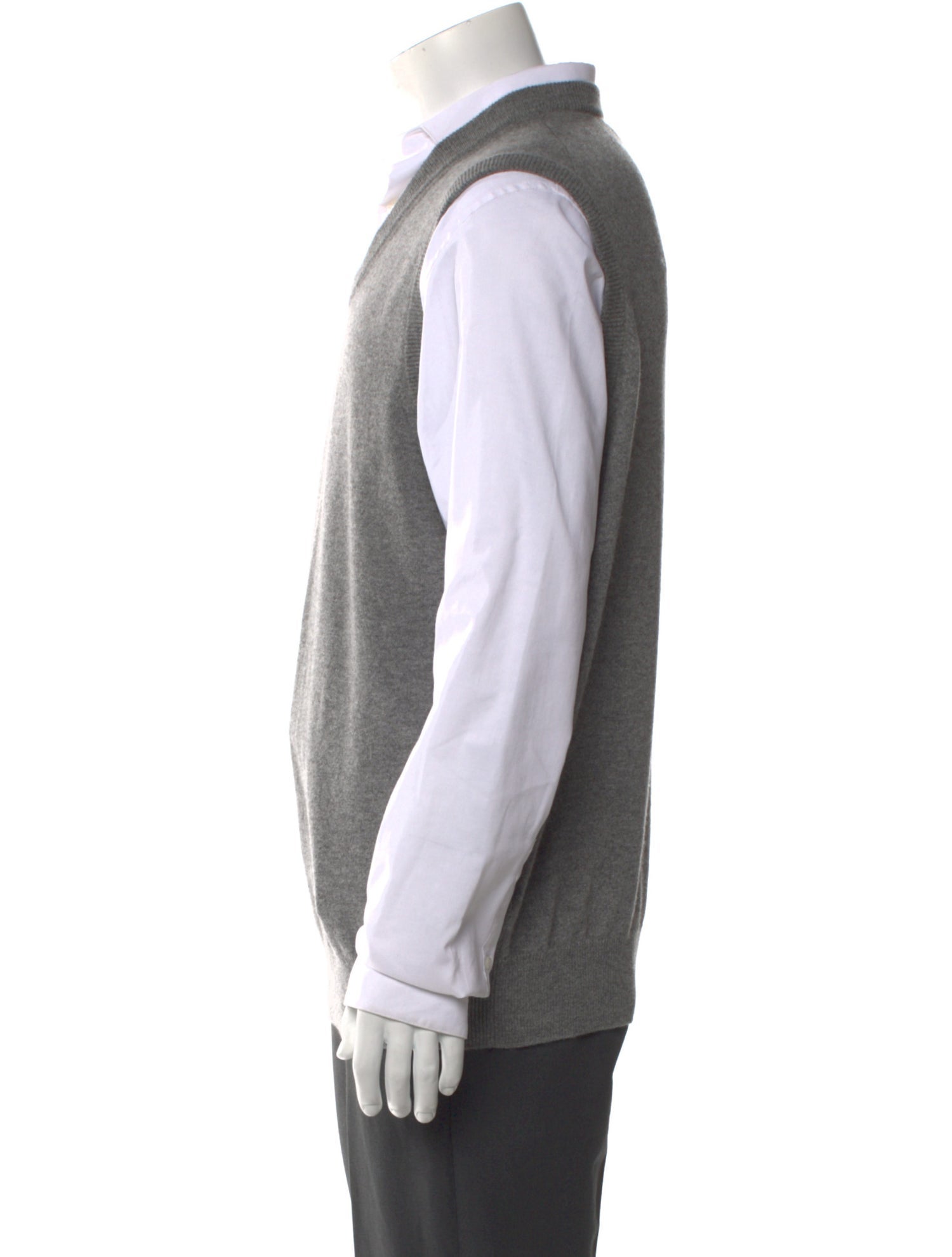 Brunello Cucinelli Cashmere V-Neck Sweater Vest