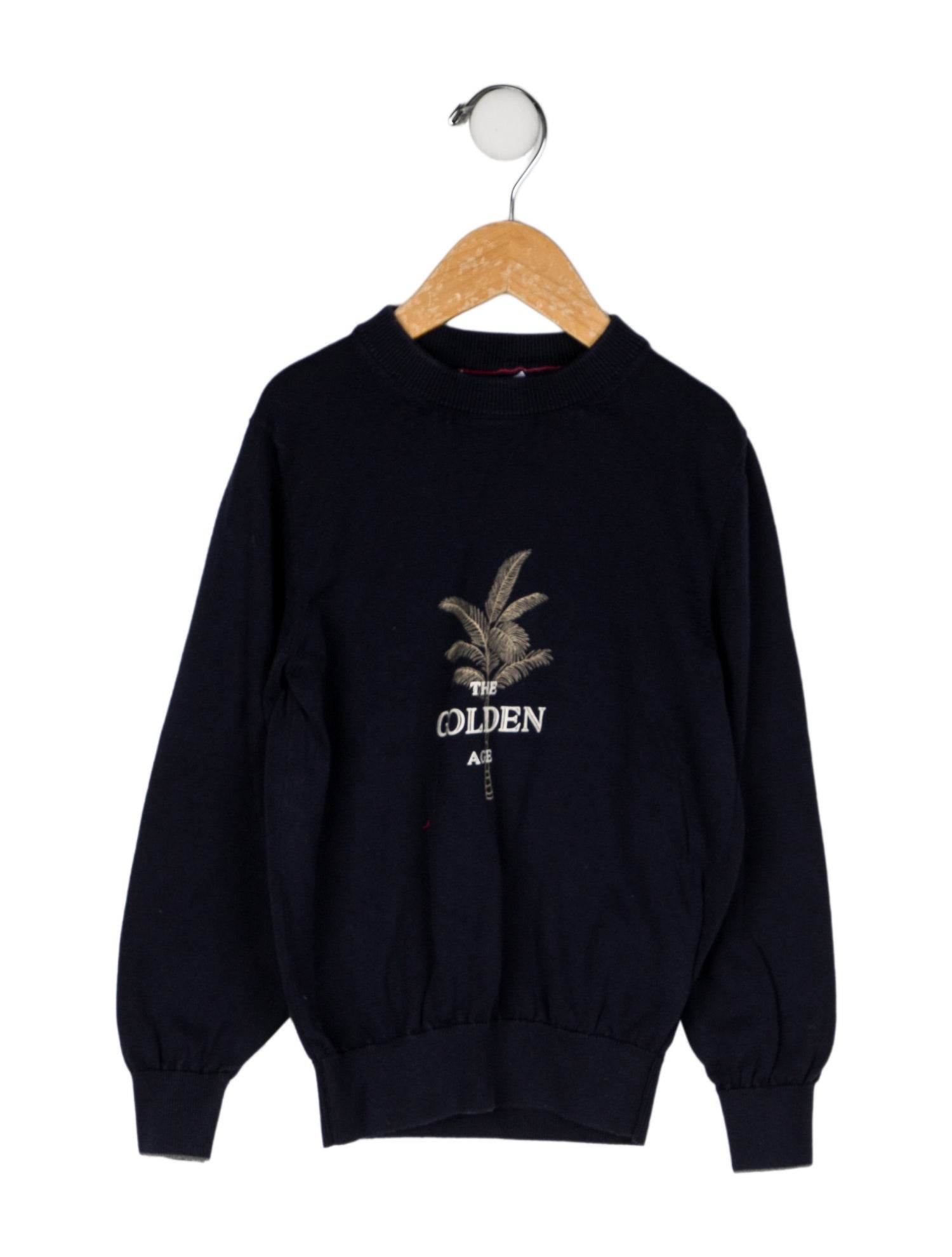 Brunello Cucinelli Boys' Graphic Printed Long Sleeve Sweatshirt