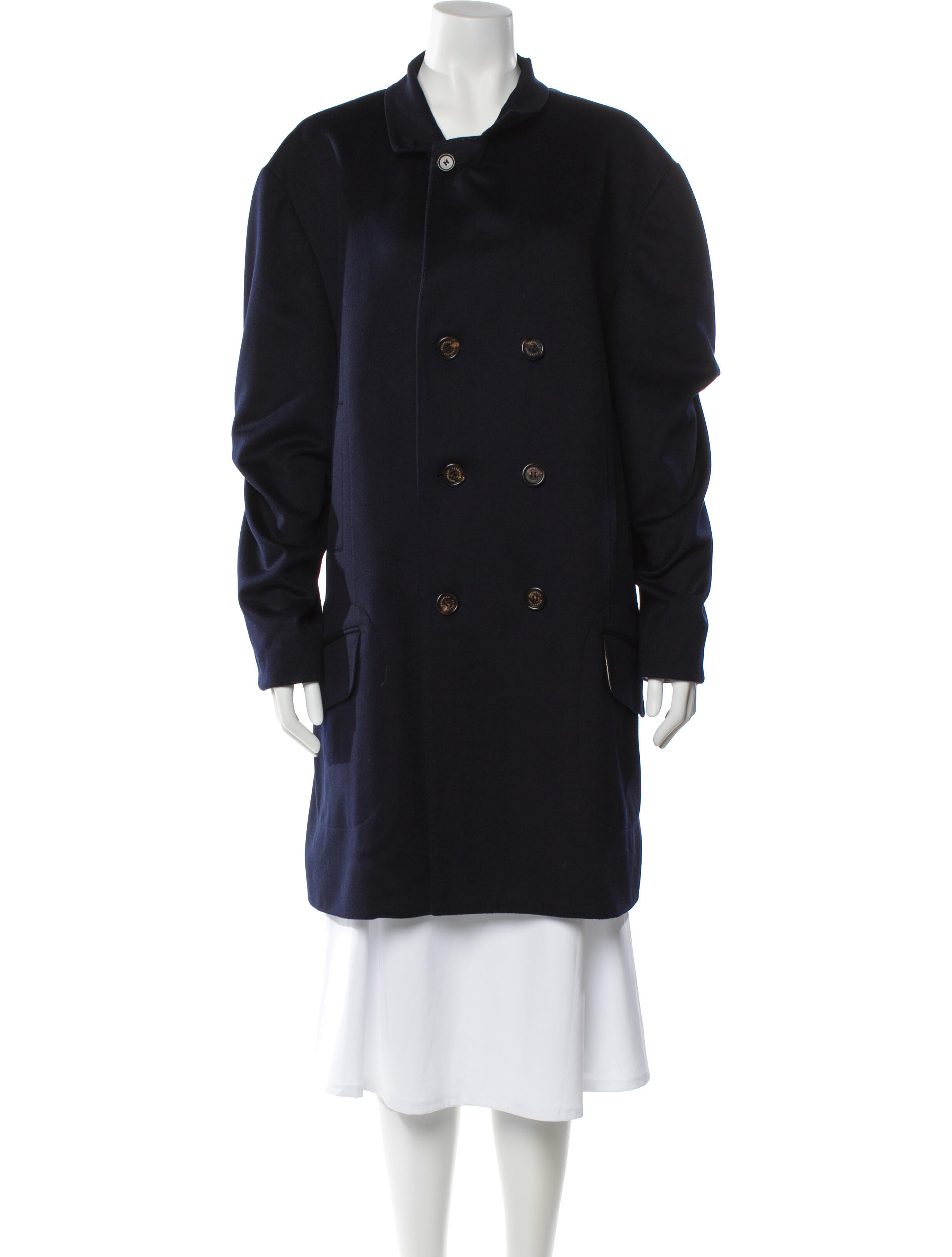 Brunello Cucinelli Cashmere Peacoat