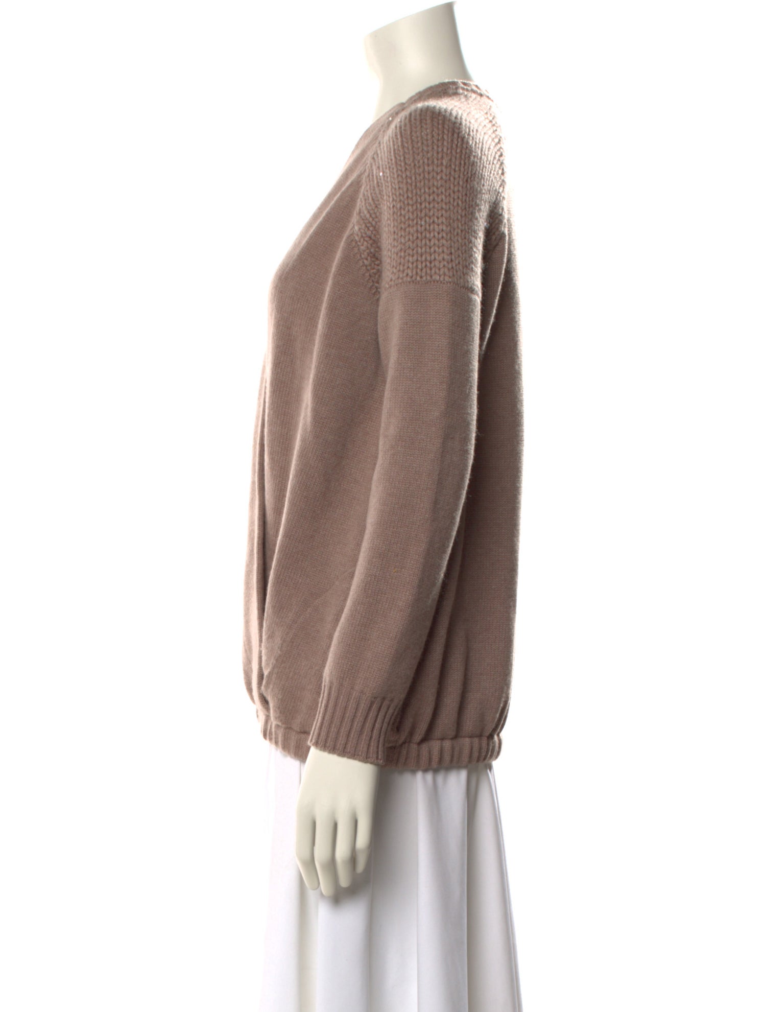 Brunello Cucinelli Cashmere V-Neck Sweater