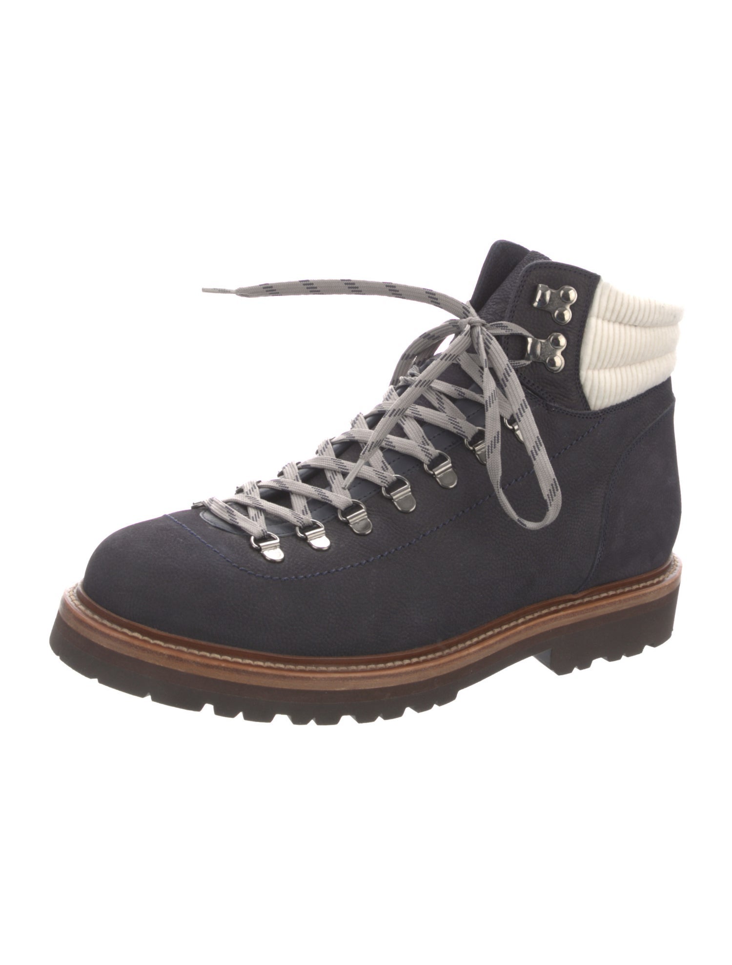 Brunello Cucinelli Suede Hiking Boots