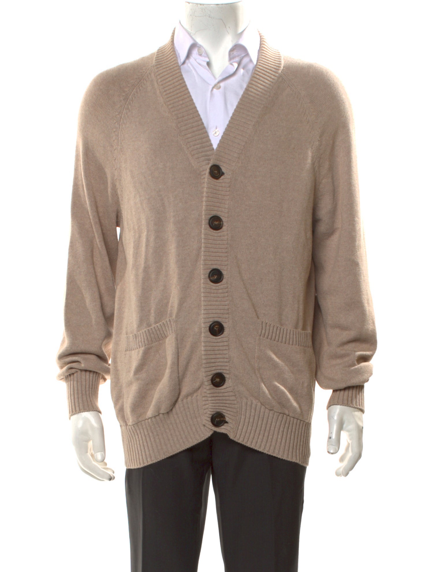 Brunello Cucinelli V-Neck Long Sleeve Cardigan