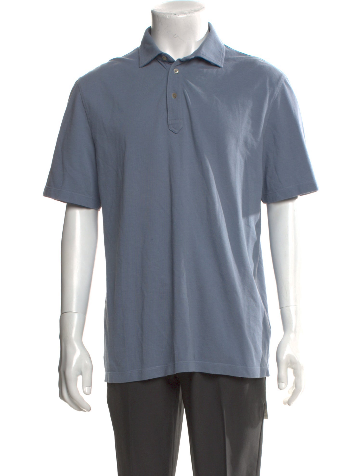 Brunello Cucinelli Collar Short Sleeve Polo Shirt
