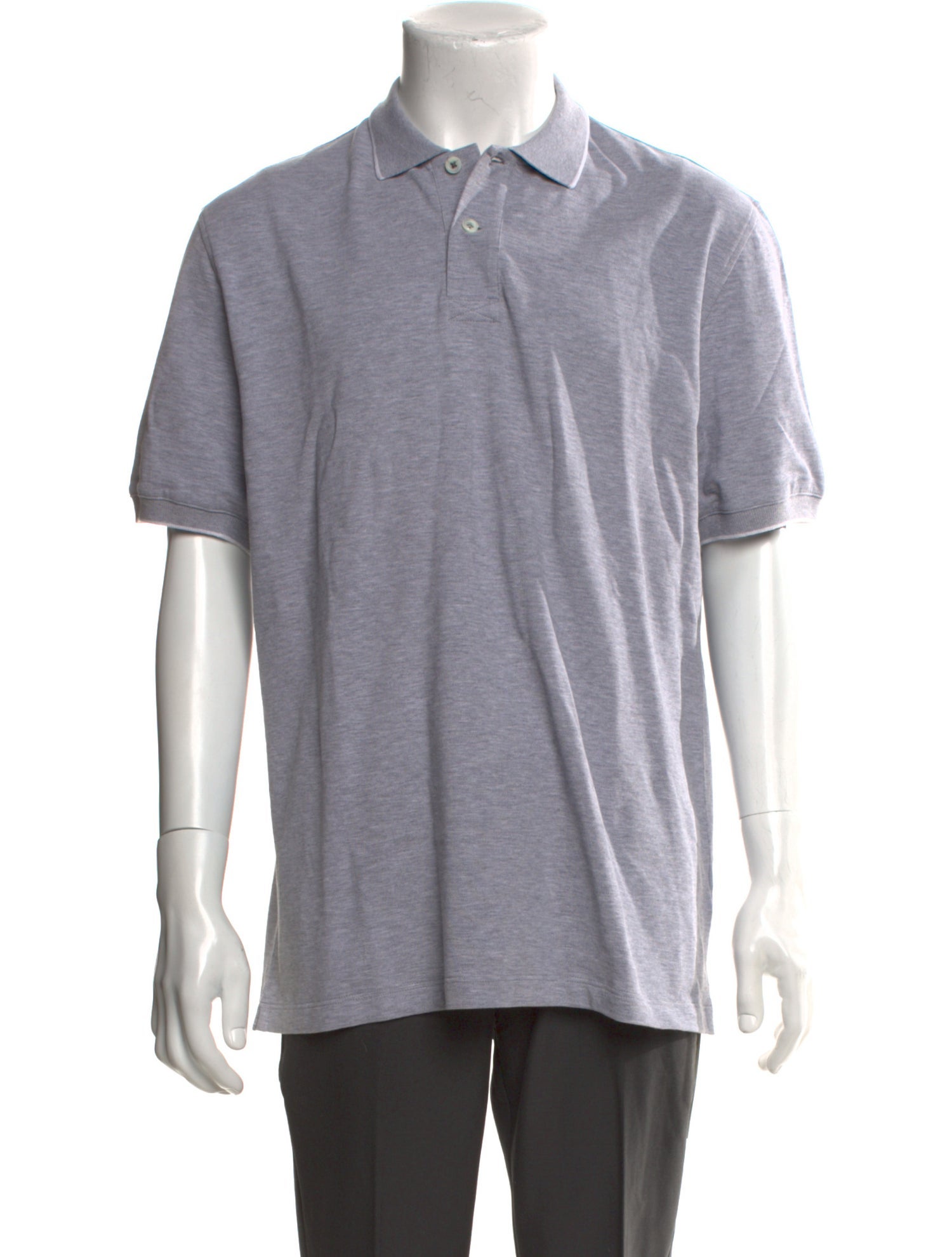 Brunello Cucinelli Collar Short Sleeve Polo Shirt w/ Tags