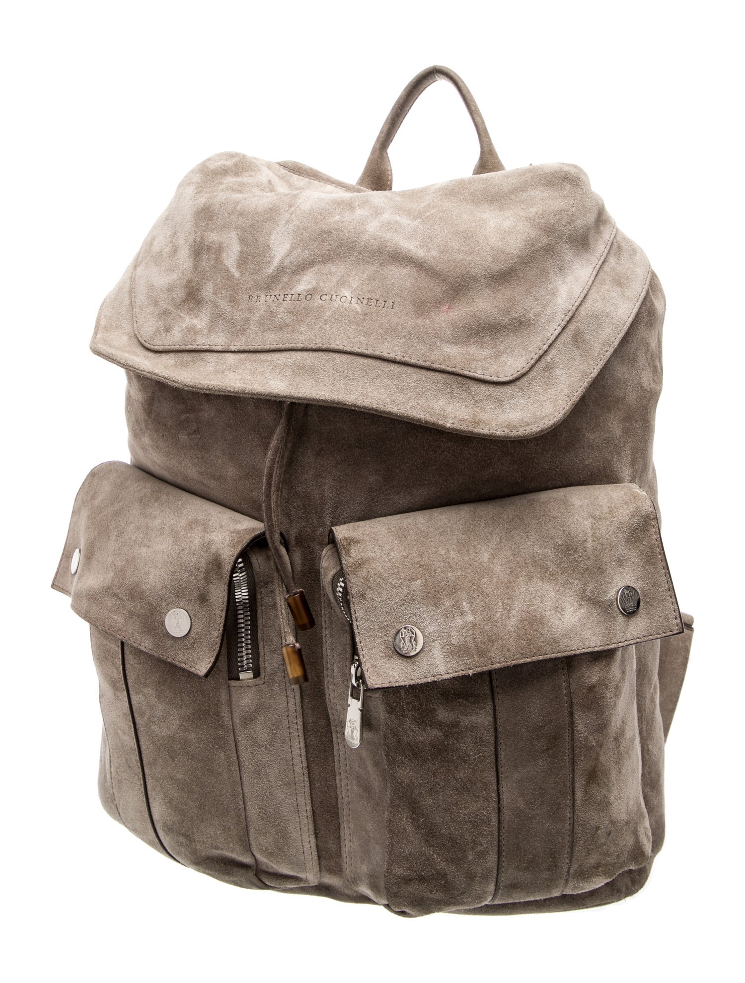 Brunello Cucinelli Suede Backpack