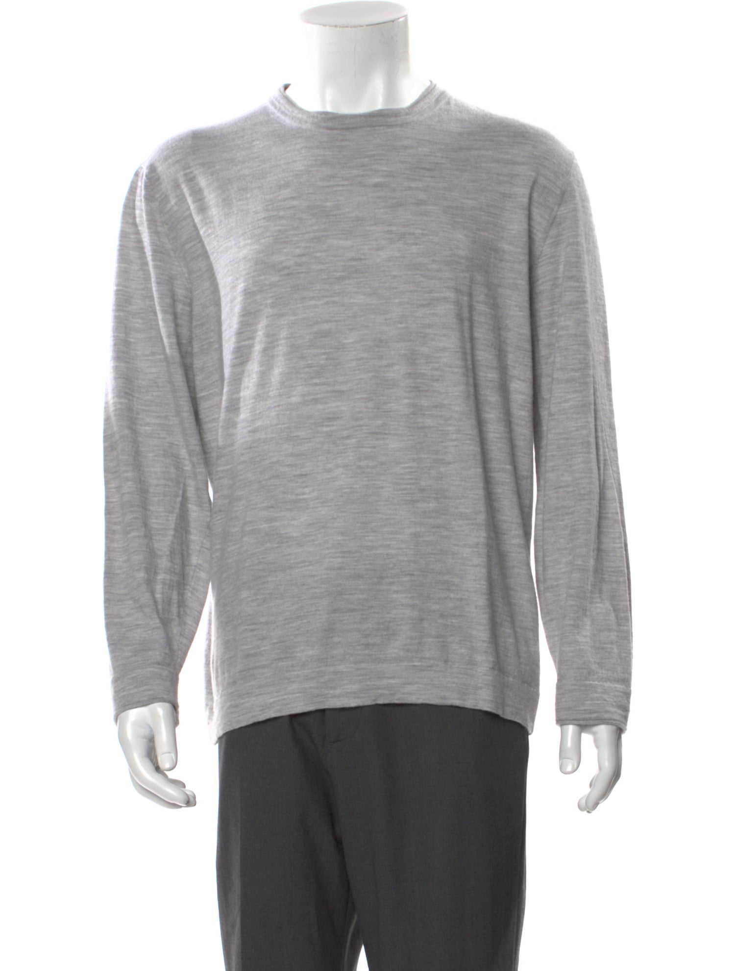 Brunello Cucinelli Virgin Wool Crew Neck Pullover
