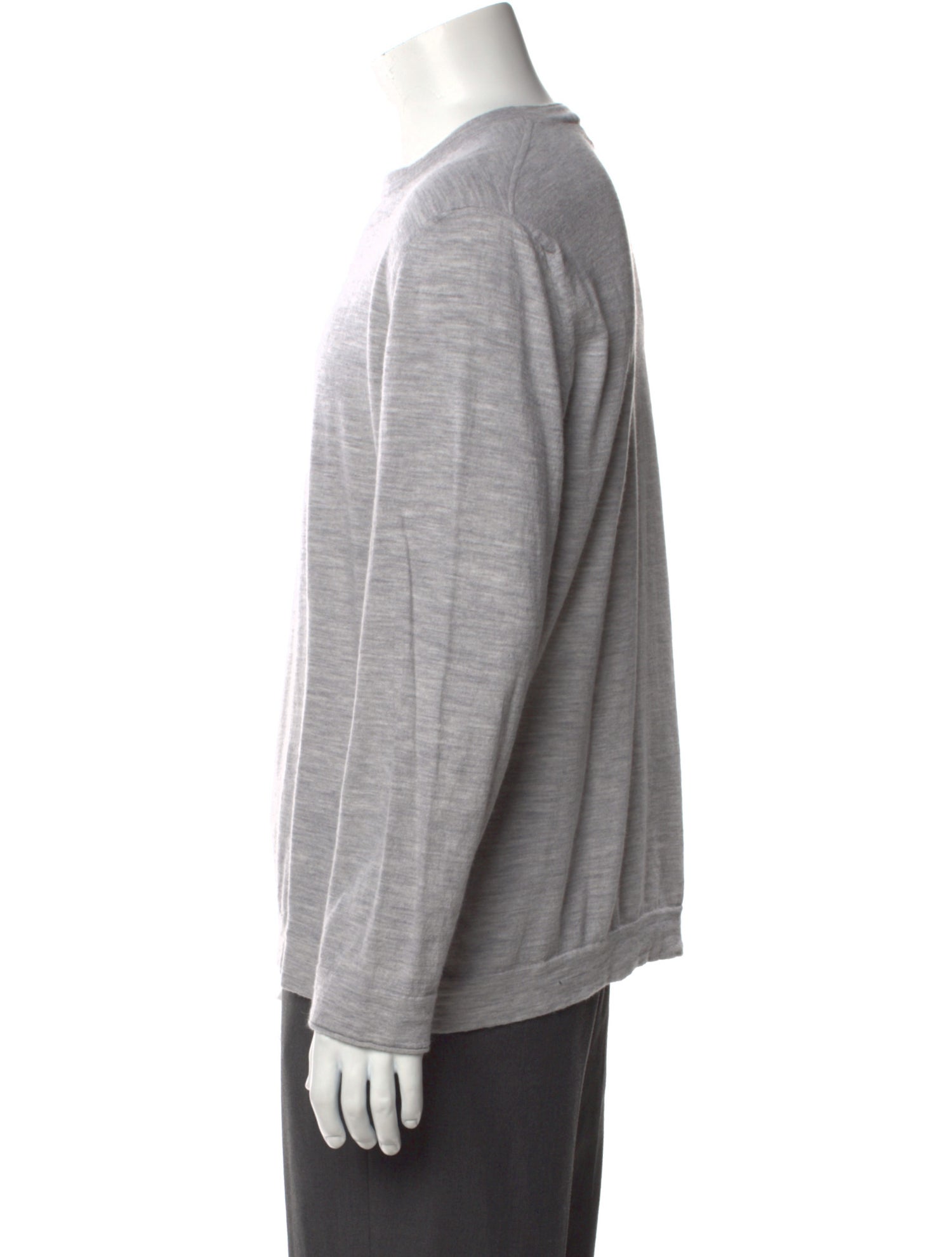 Brunello Cucinelli Virgin Wool Crew Neck Pullover