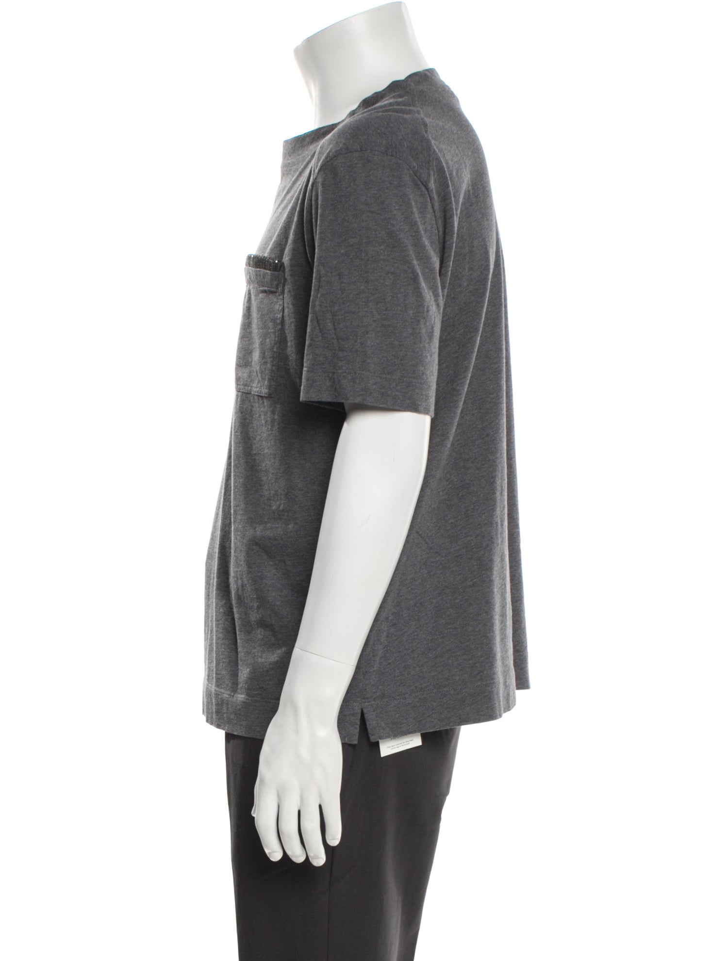 Brunello Cucinelli Monili Crew Neck T-Shirt