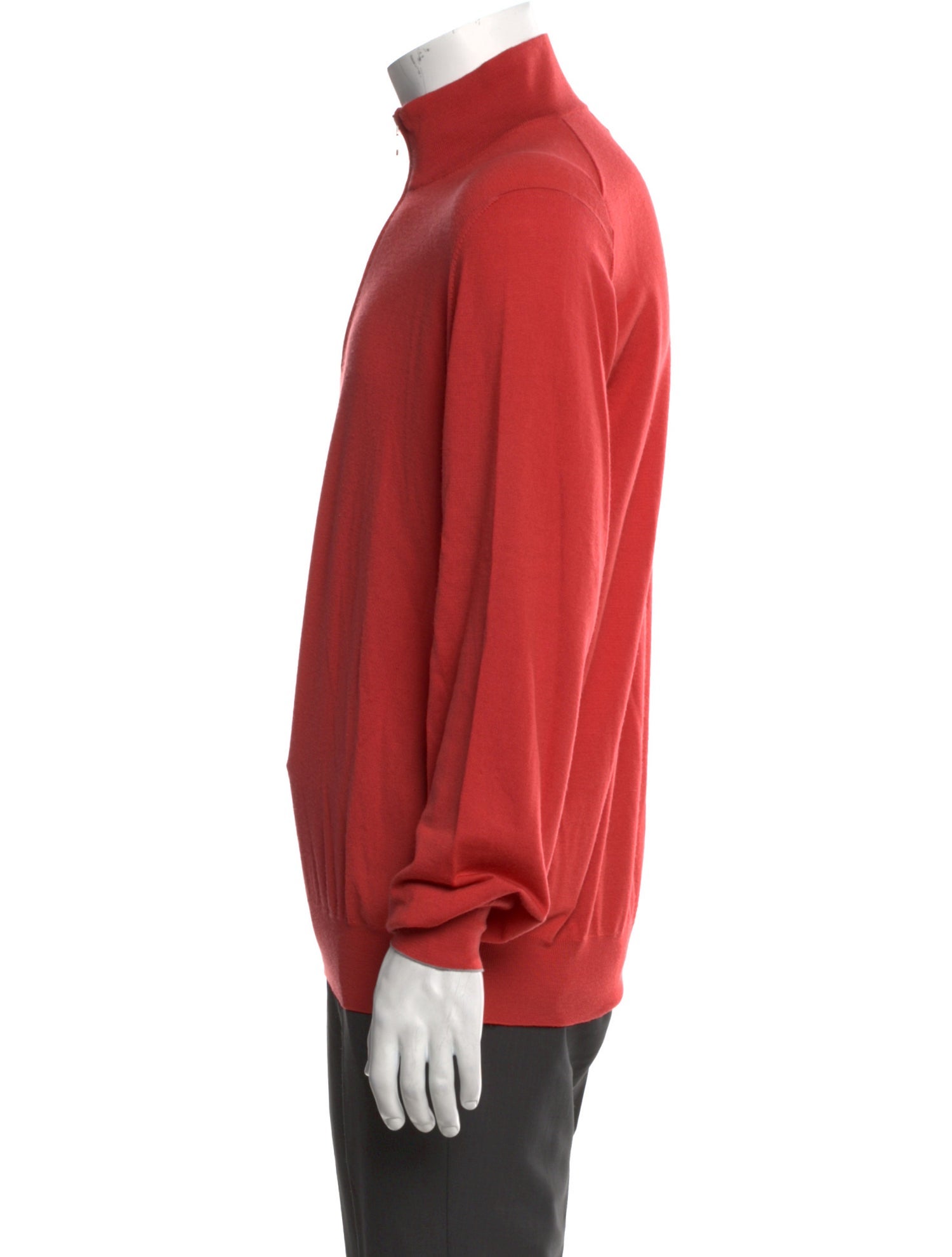 Brunello Cucinelli Virgin Wool Mock Neck Pullover