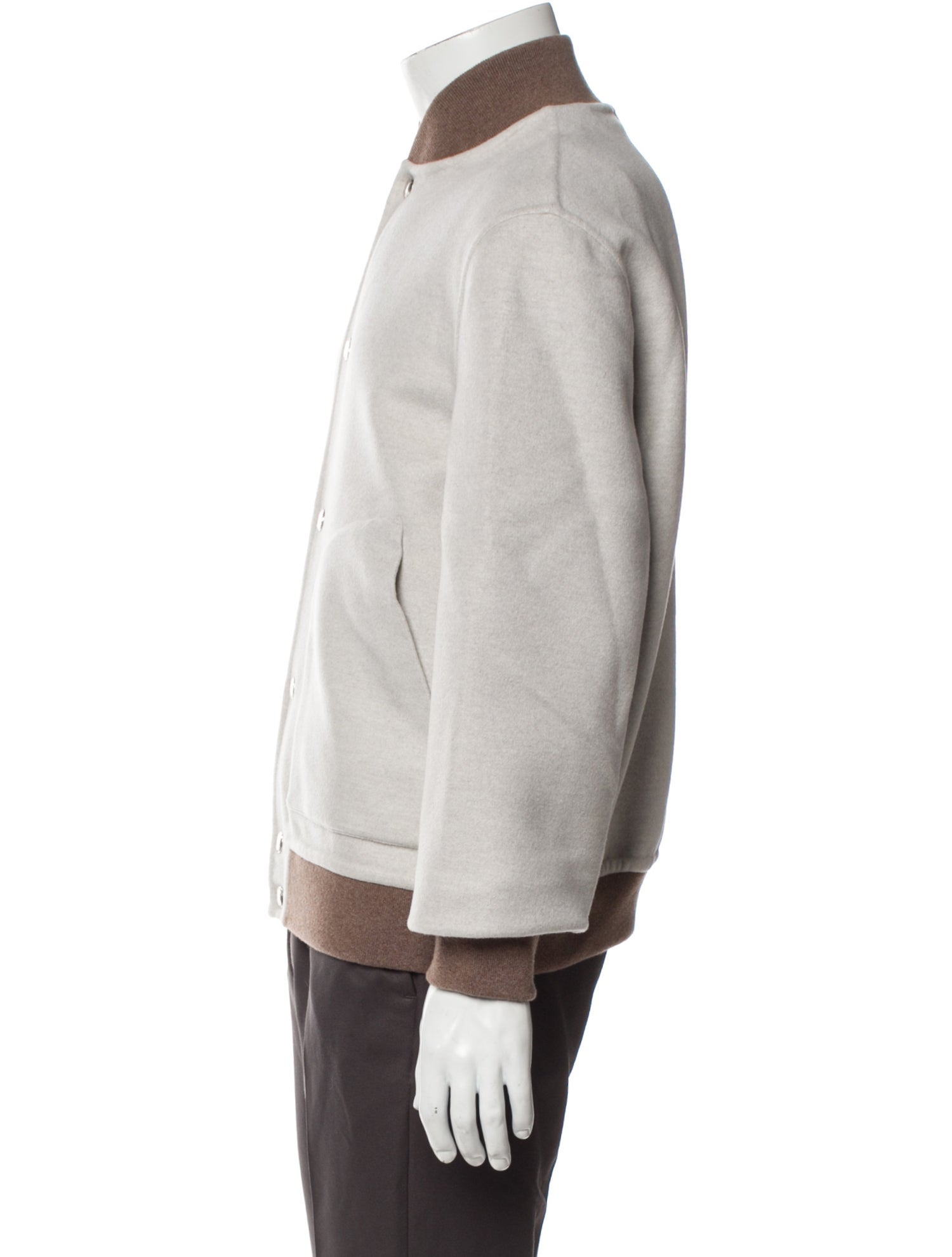 Brunello Cucinelli Cashmere Bomber Jacket