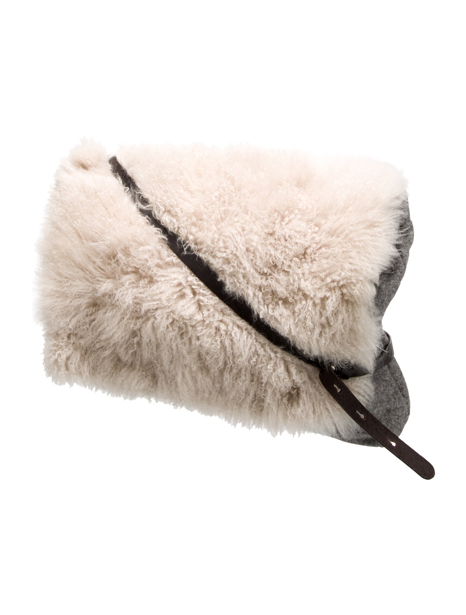 Brunello Cucinelli Lambswool Crossbody Bag