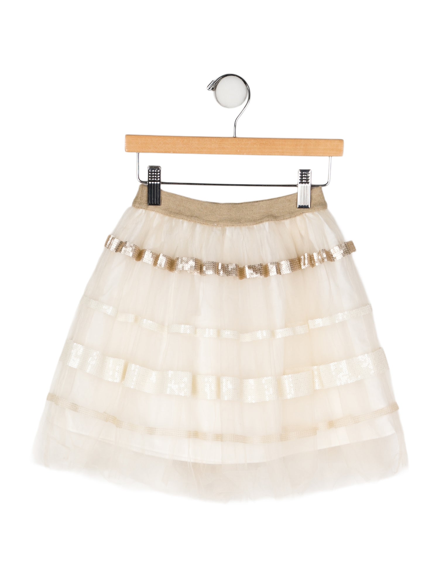 Brunello Cucinelli Solid Skirt