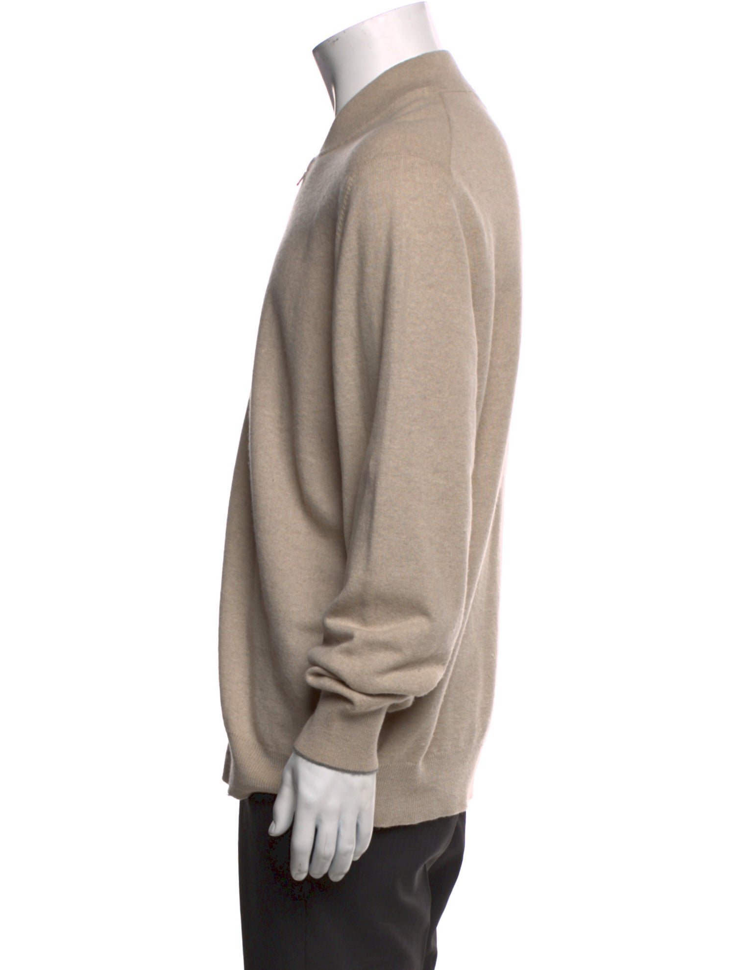 Brunello Cucinelli Cashmere Mock Neck Cardigan