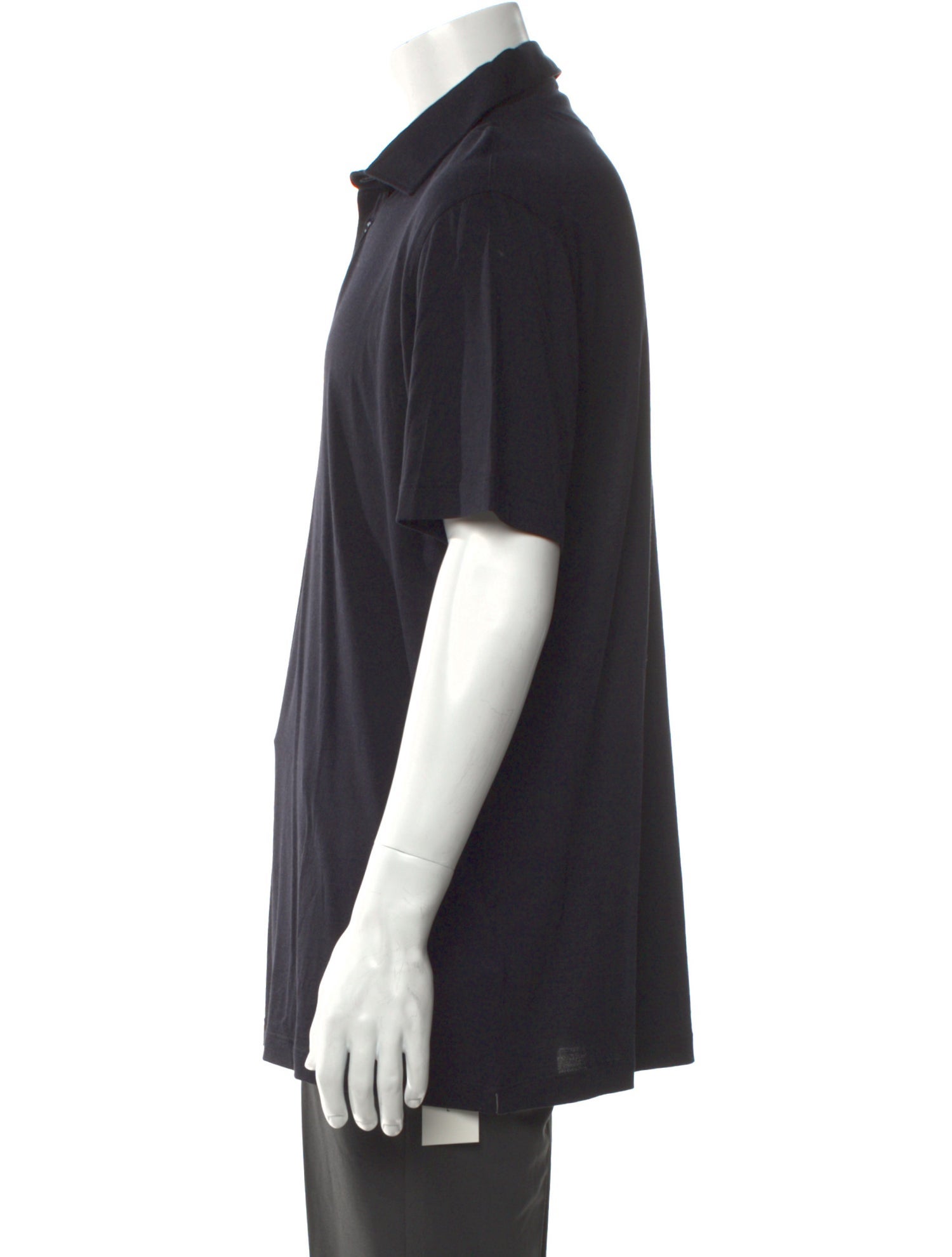 Brunello Cucinelli Silk Crew Neck Polo Shirt