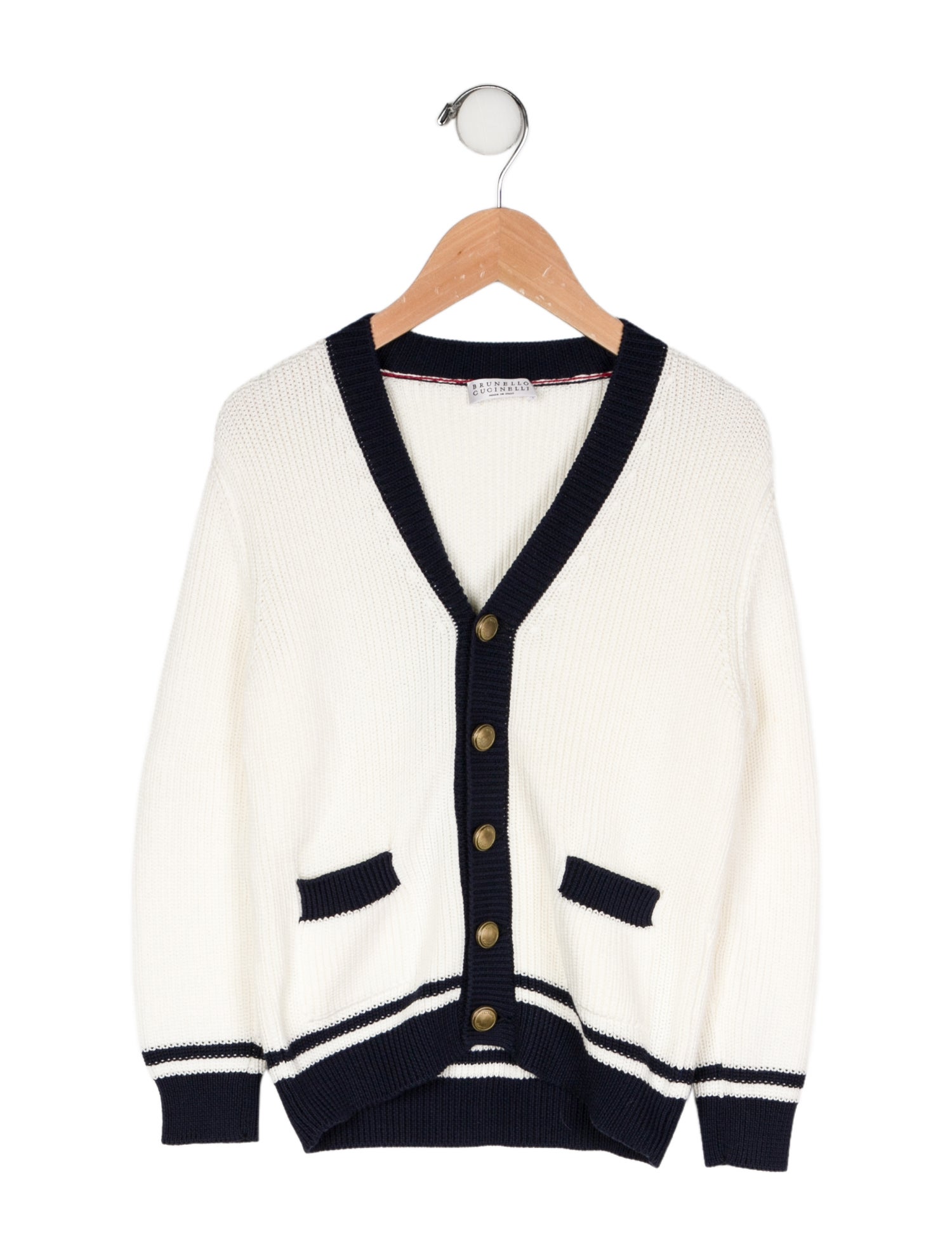 Brunello Cucinelli Color Block Cardigan