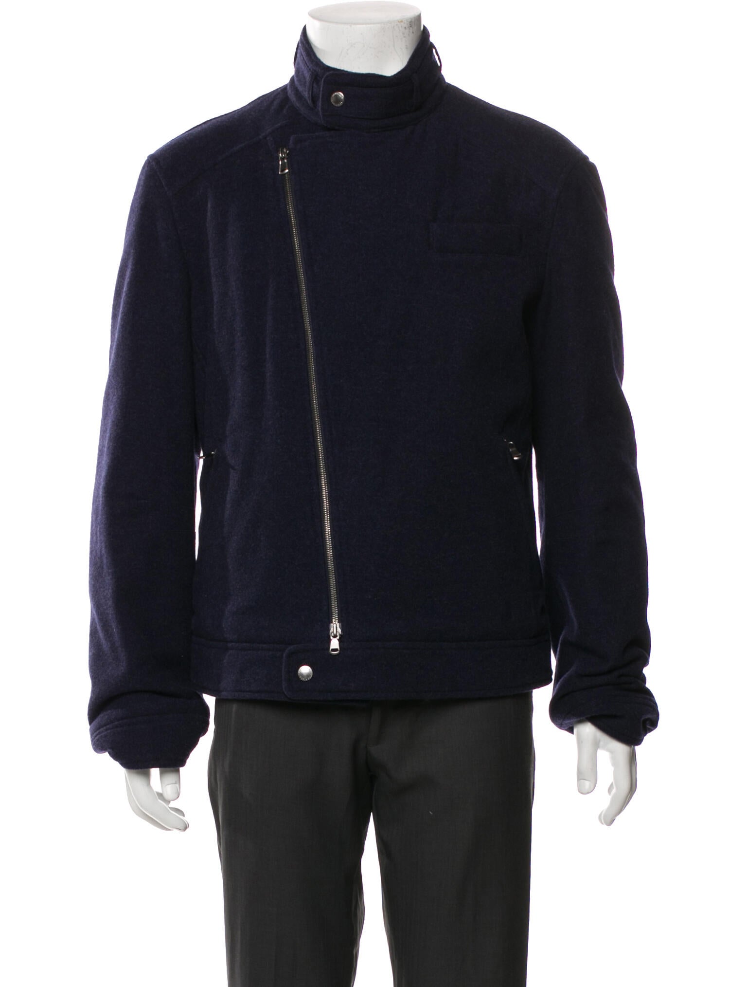 Brunello Cucinelli Virgin Wool Moto Jacket