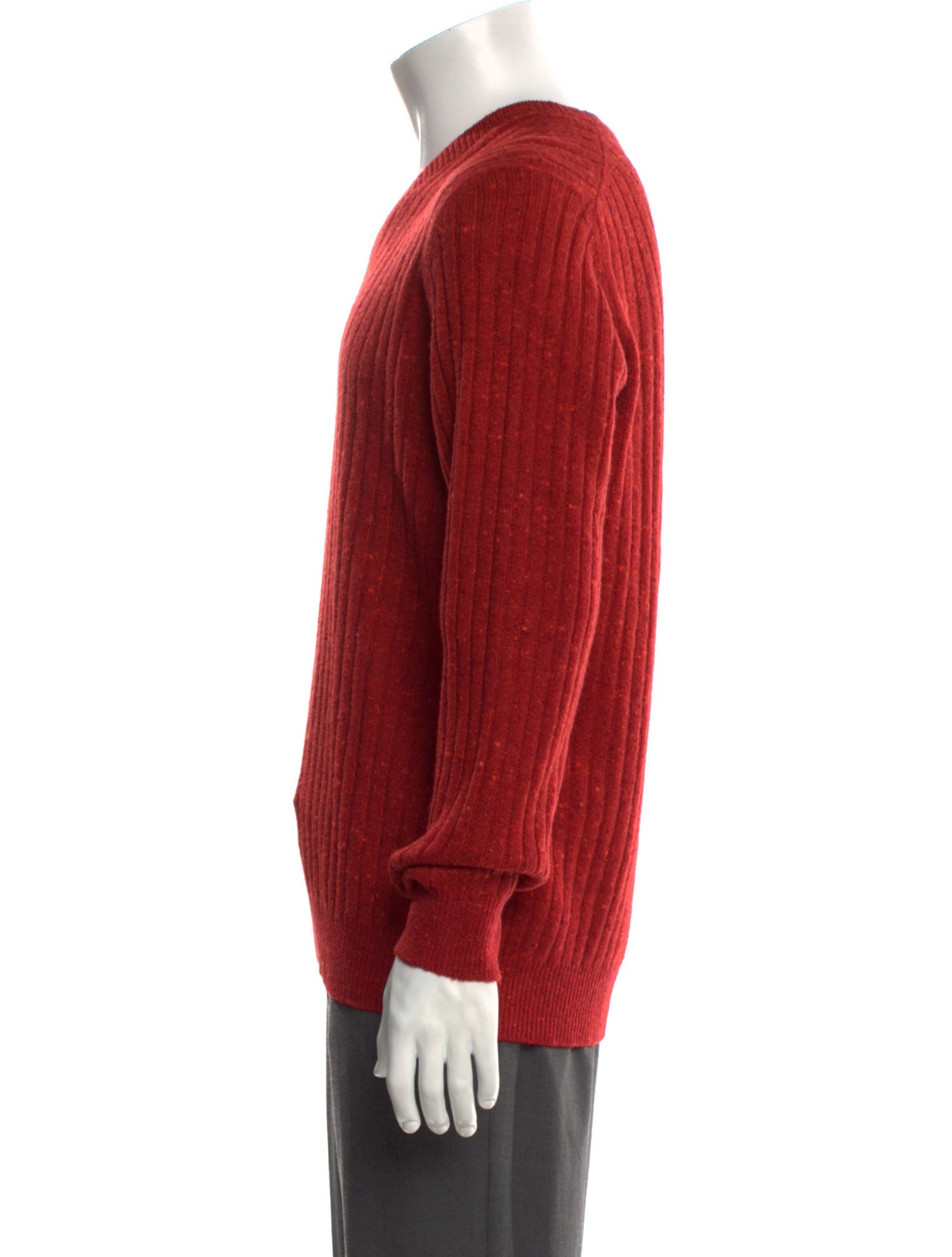 Brunello Cucinelli Virgin Wool V-Neck Pullover