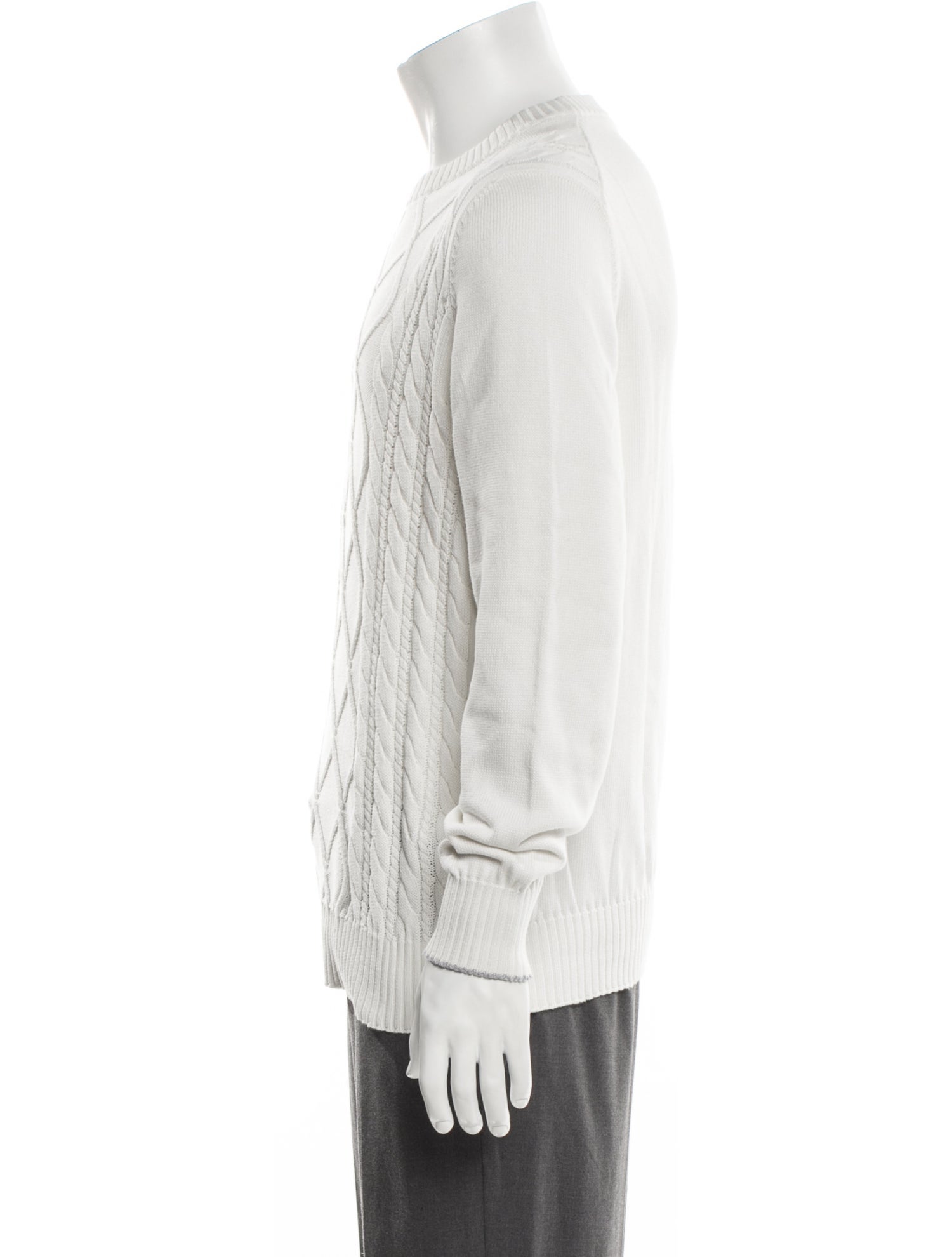 Brunello Cucinelli Crew Neck Long Sleeve Pullover