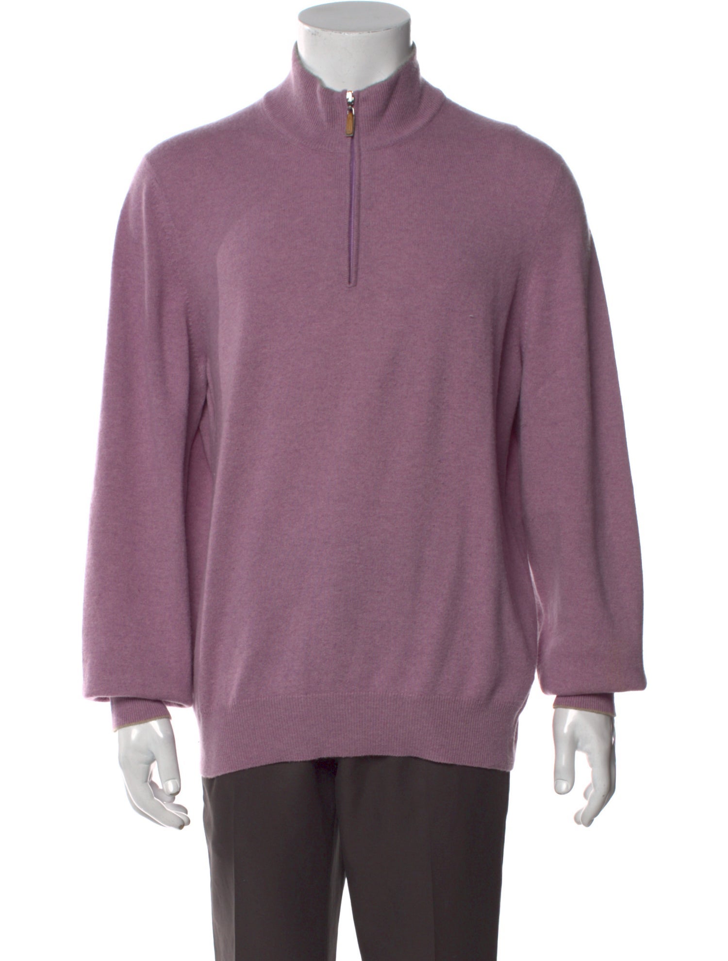 Brunello Cucinelli Cashmere Turtleneck Polo Sweater