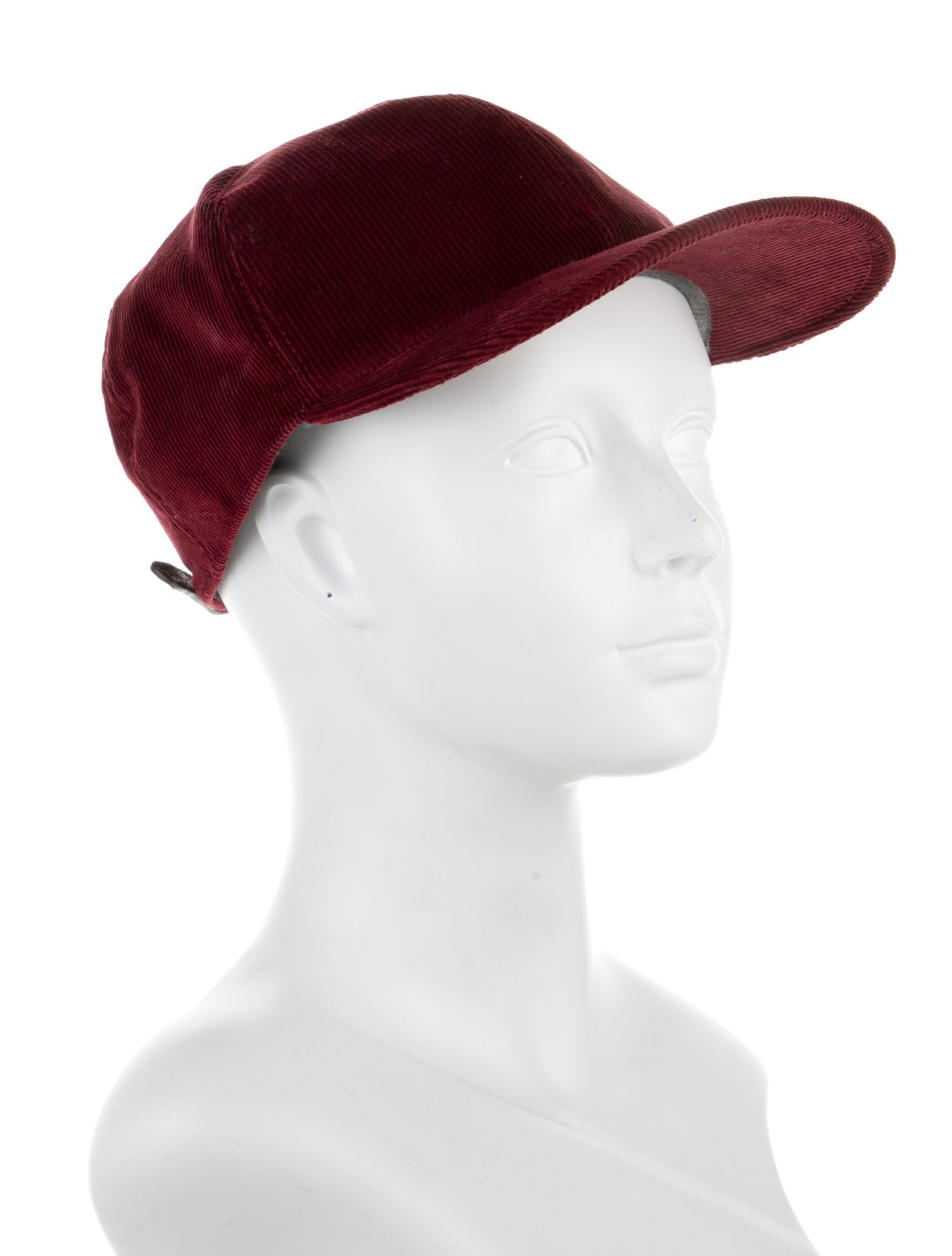 Brunello Cucinelli Red Baseball Cap