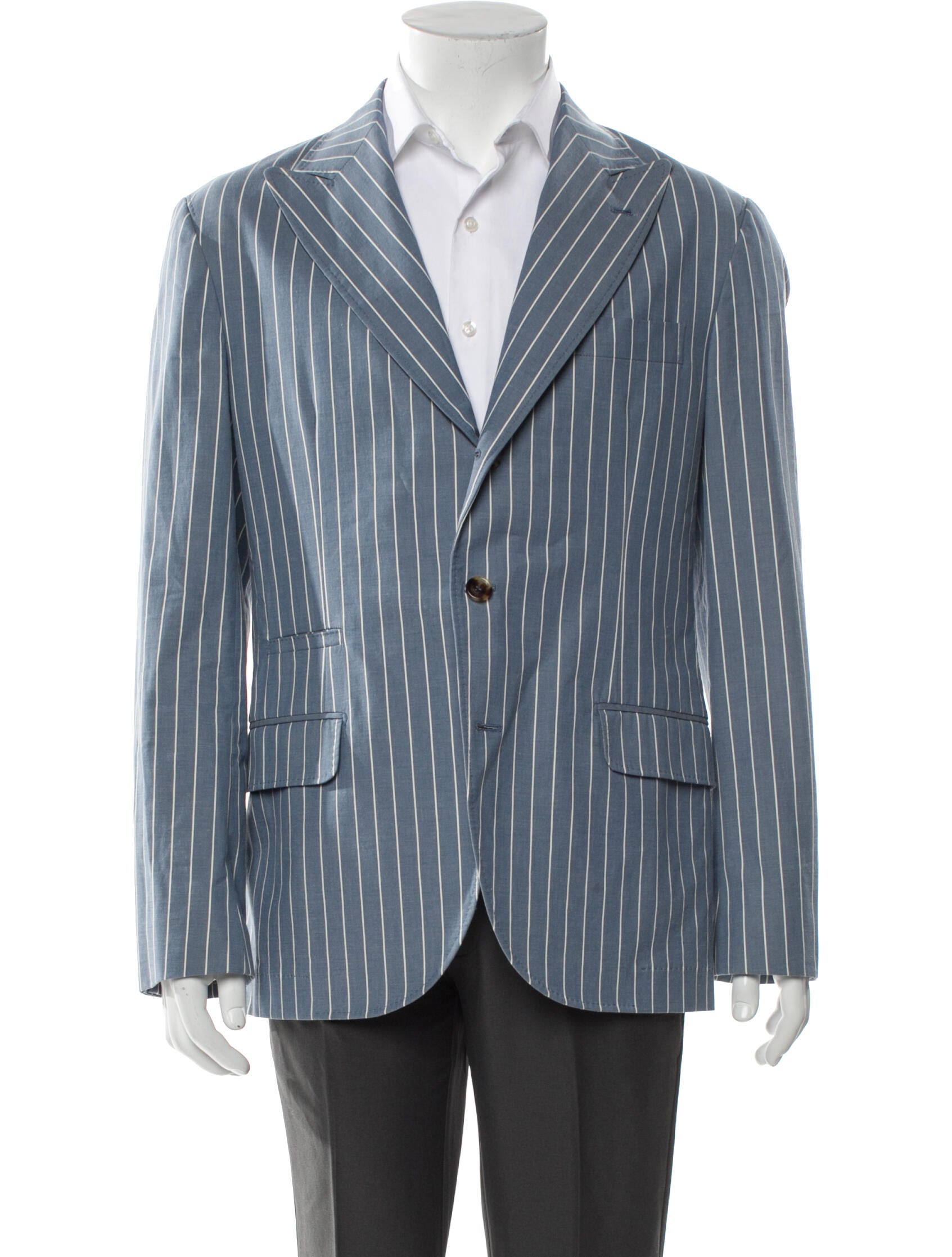 Brunello Cucinelli Striped Blazer