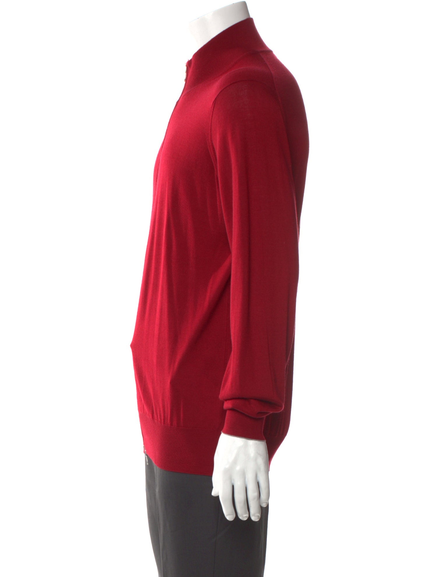 Brunello Cucinelli Cashmere Mock Neck Cardigan