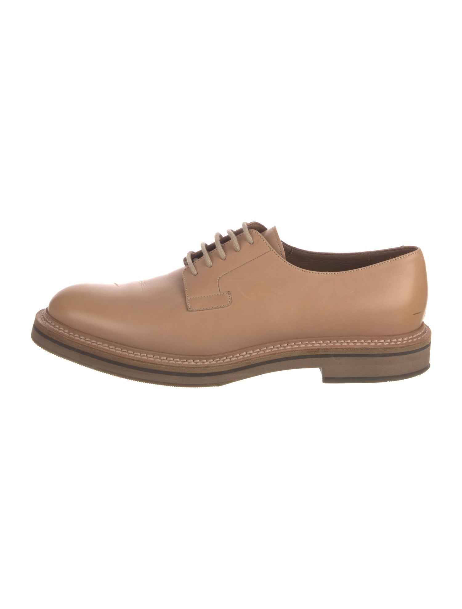 Brunello Cucinelli Leather Derby Shoes