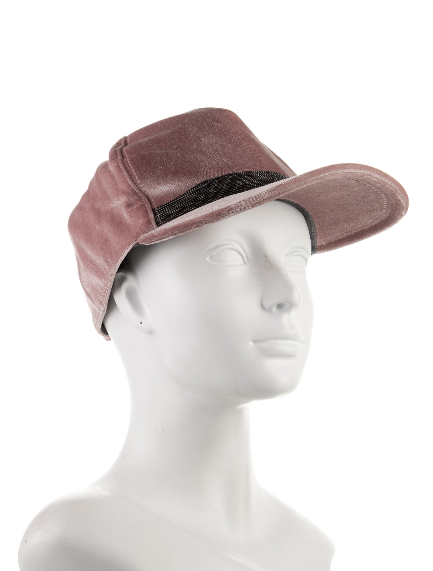 Brunello Cucinelli Velvet Baseball Cap
