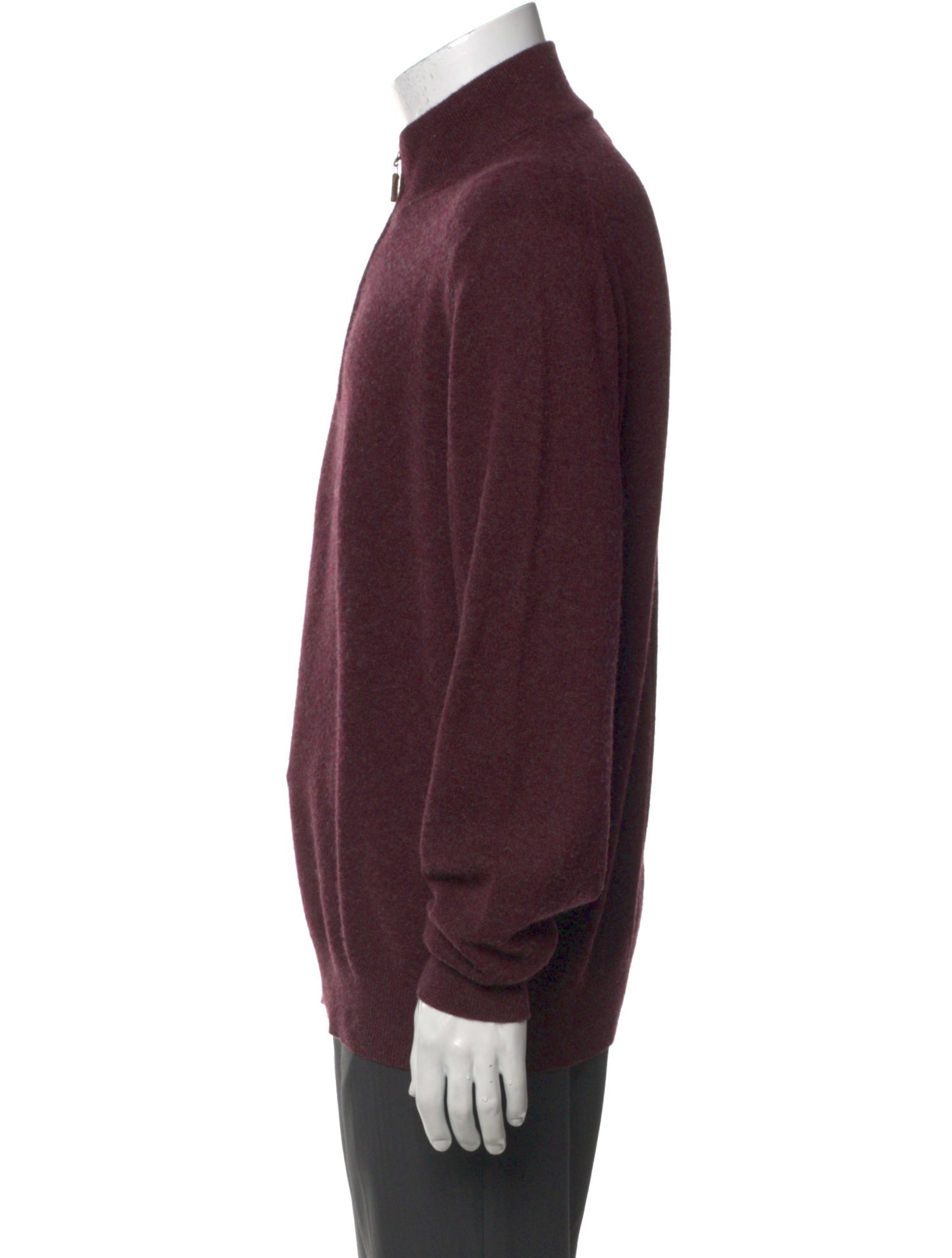 Brunello Cucinelli Cashmere Mock Neck Polo Sweater