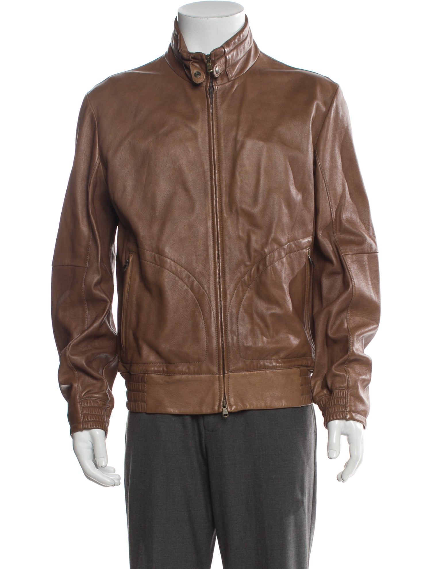 Brunello Cucinelli Leather Jacket