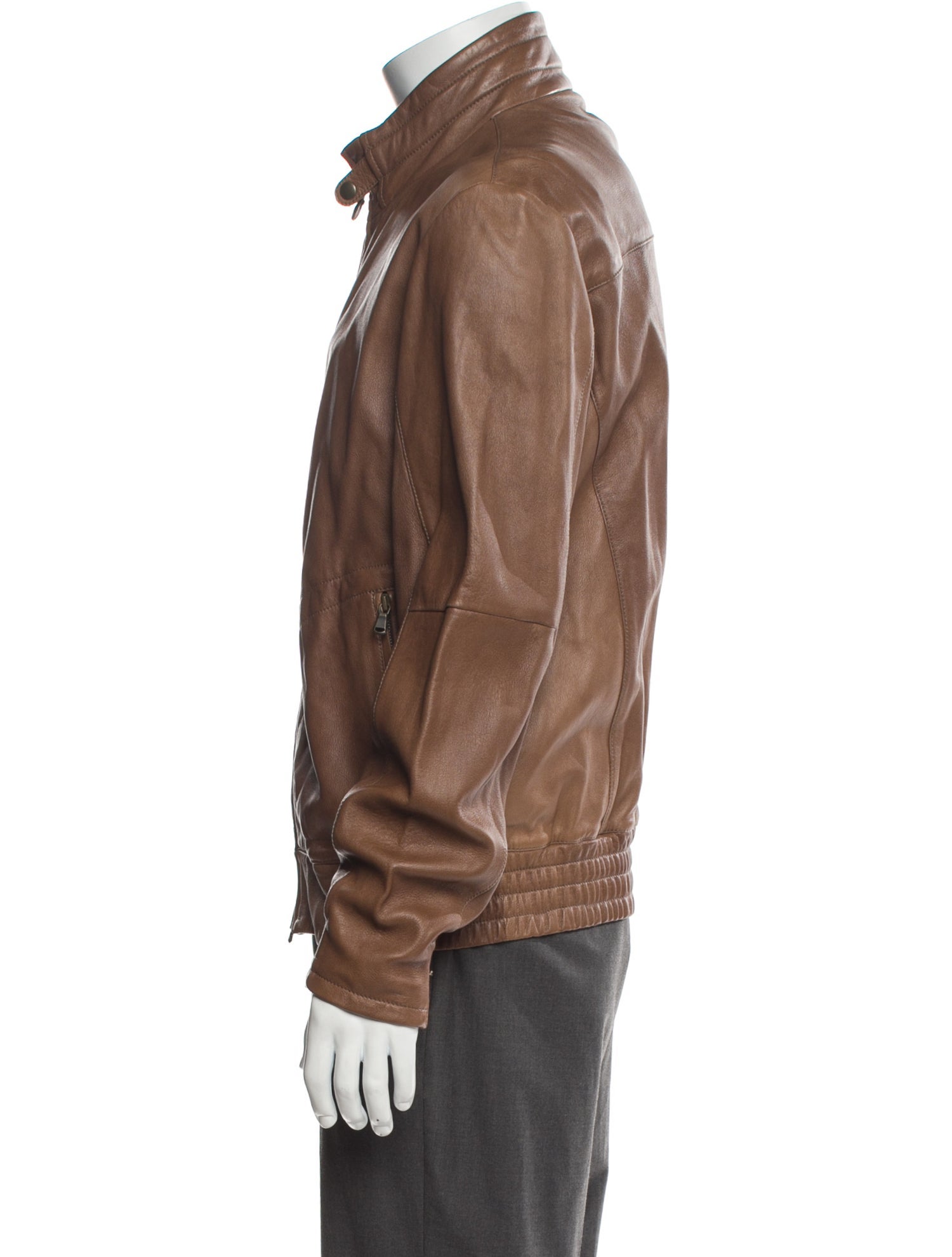 Brunello Cucinelli Leather Jacket