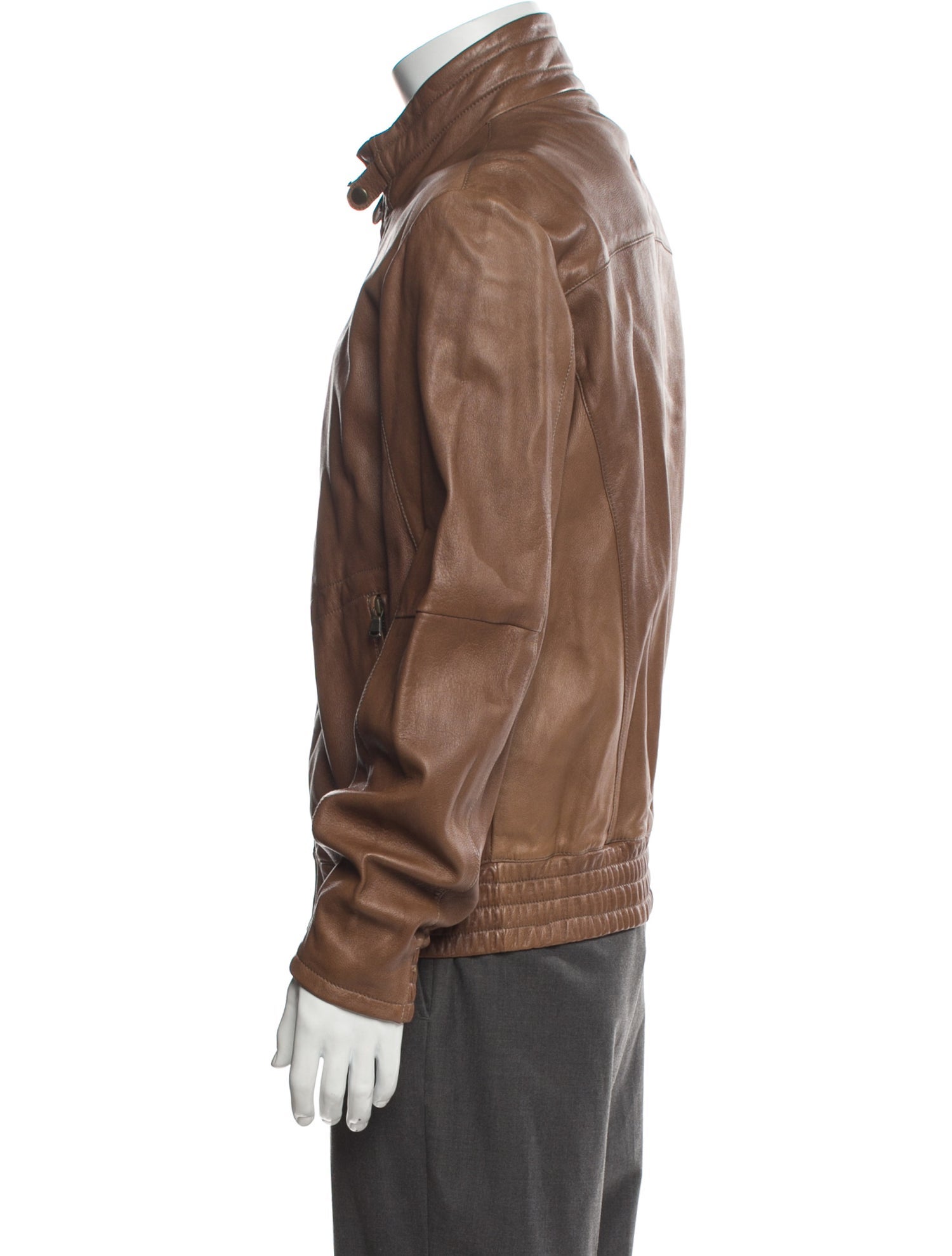 Brunello Cucinelli Leather Jacket