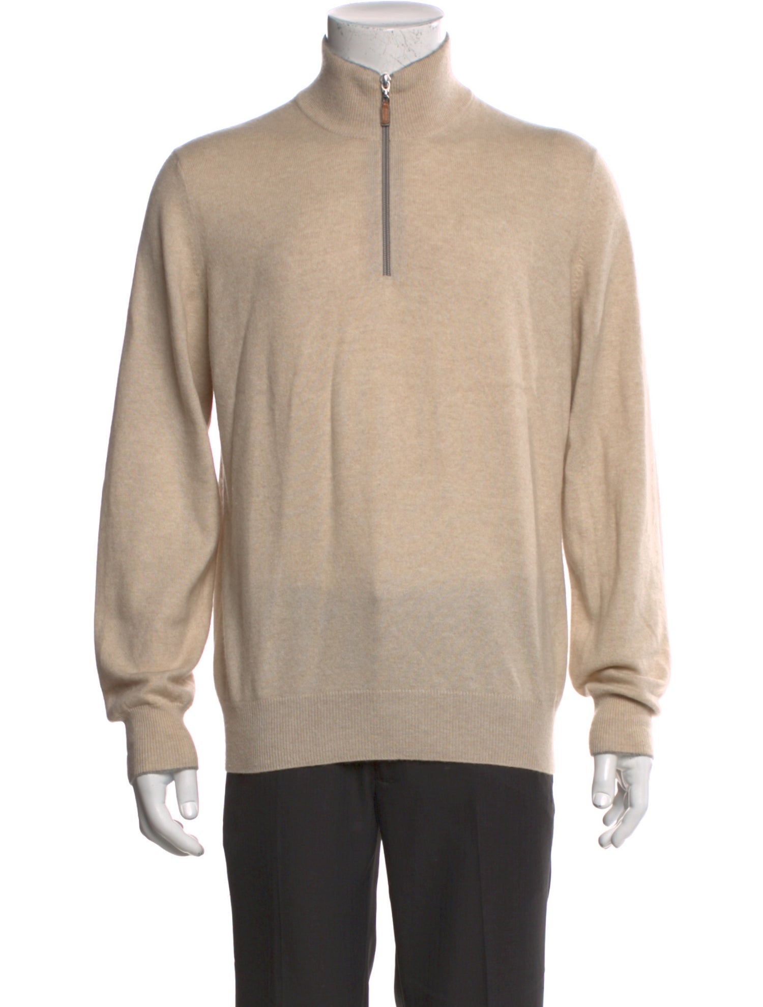 Brunello Cucinelli Cashmere Mock Neck Pullover