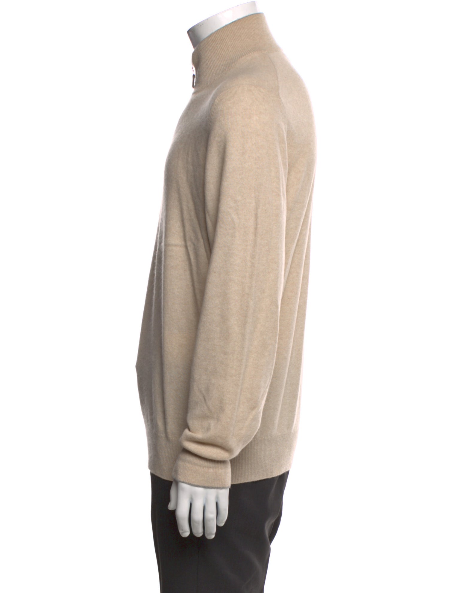 Brunello Cucinelli Cashmere Mock Neck Pullover