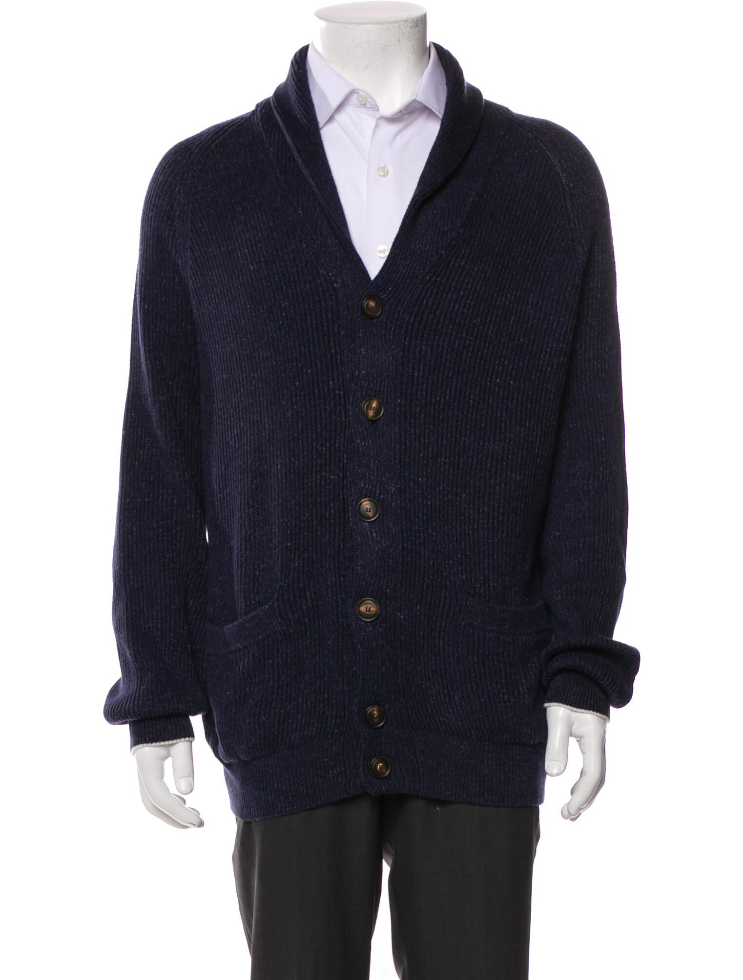 Brunello Cucinelli V-Neck Long Sleeve Cardigan
