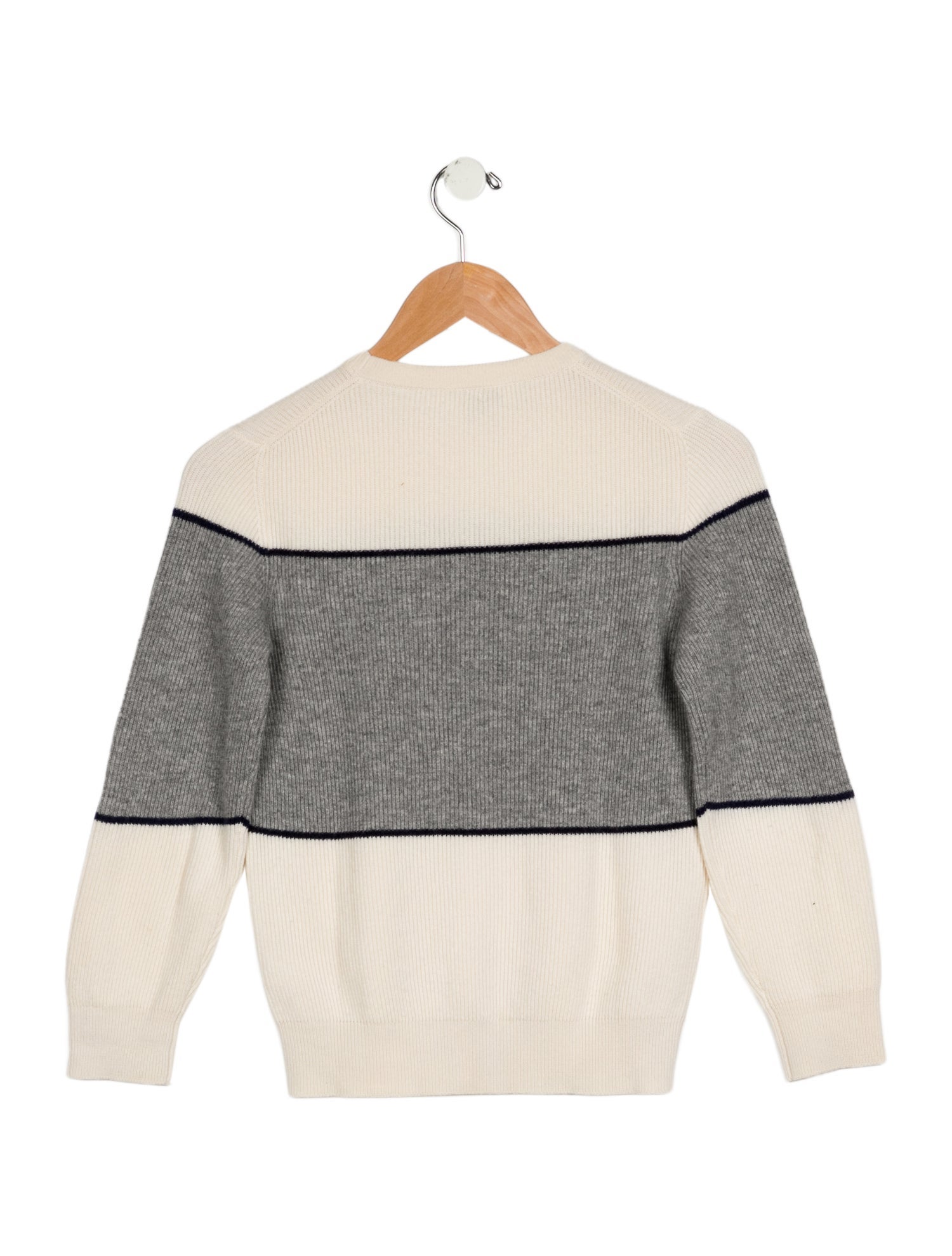 Brunello Cucinelli kids' boys pattern print knitted winter sweater