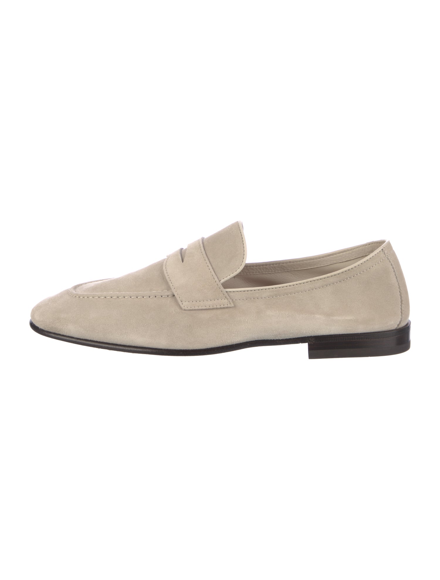 Brunello Cucinelli Suede Dress Loafers