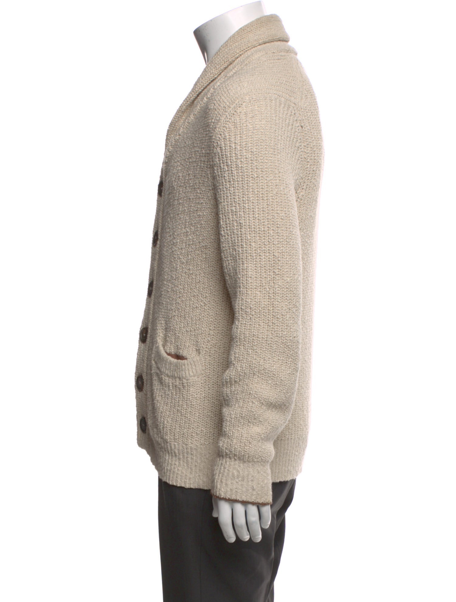Brunello Cucinelli Collar Long Sleeve Cardigan
